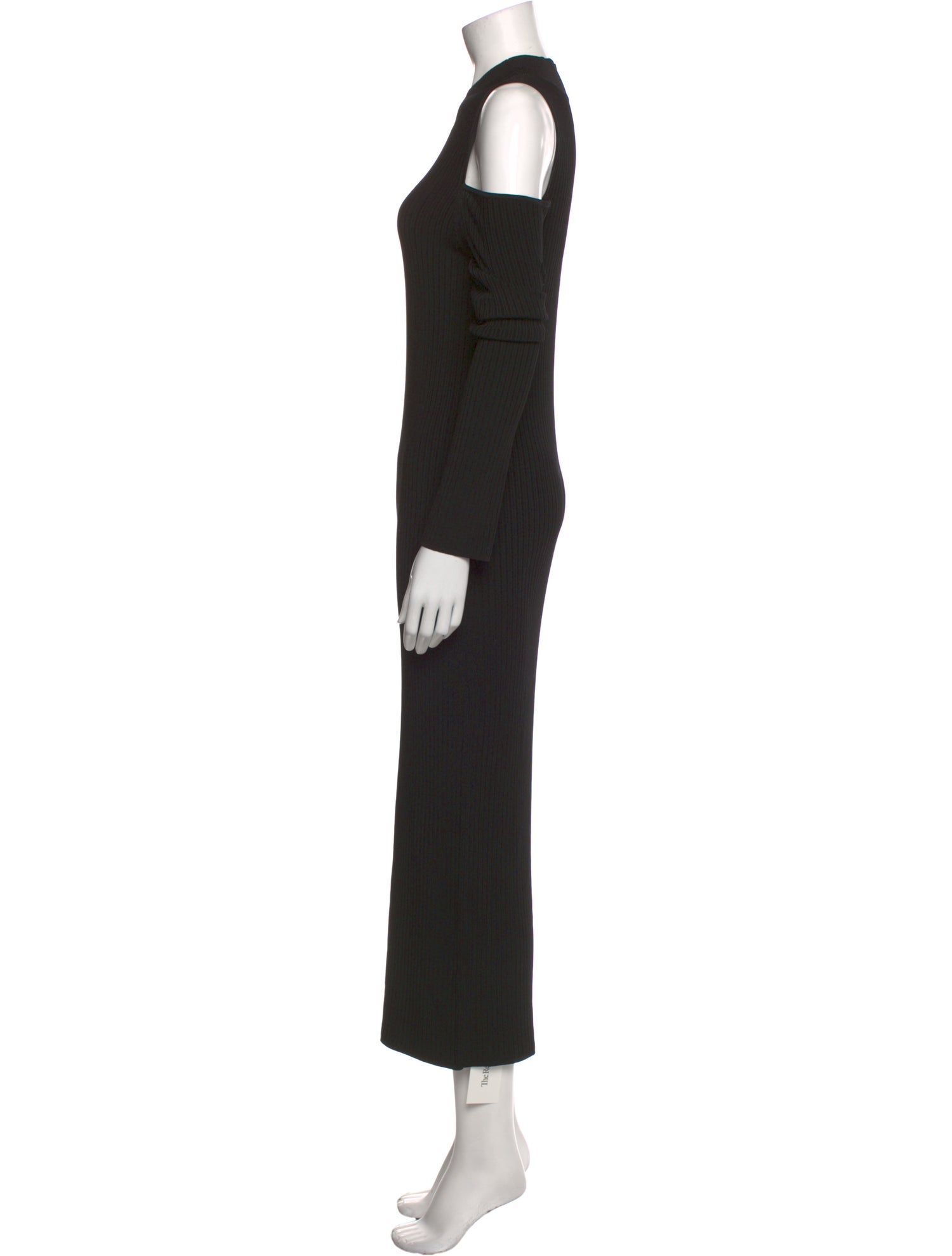 LAPOINTE Mock Neck Long Dress