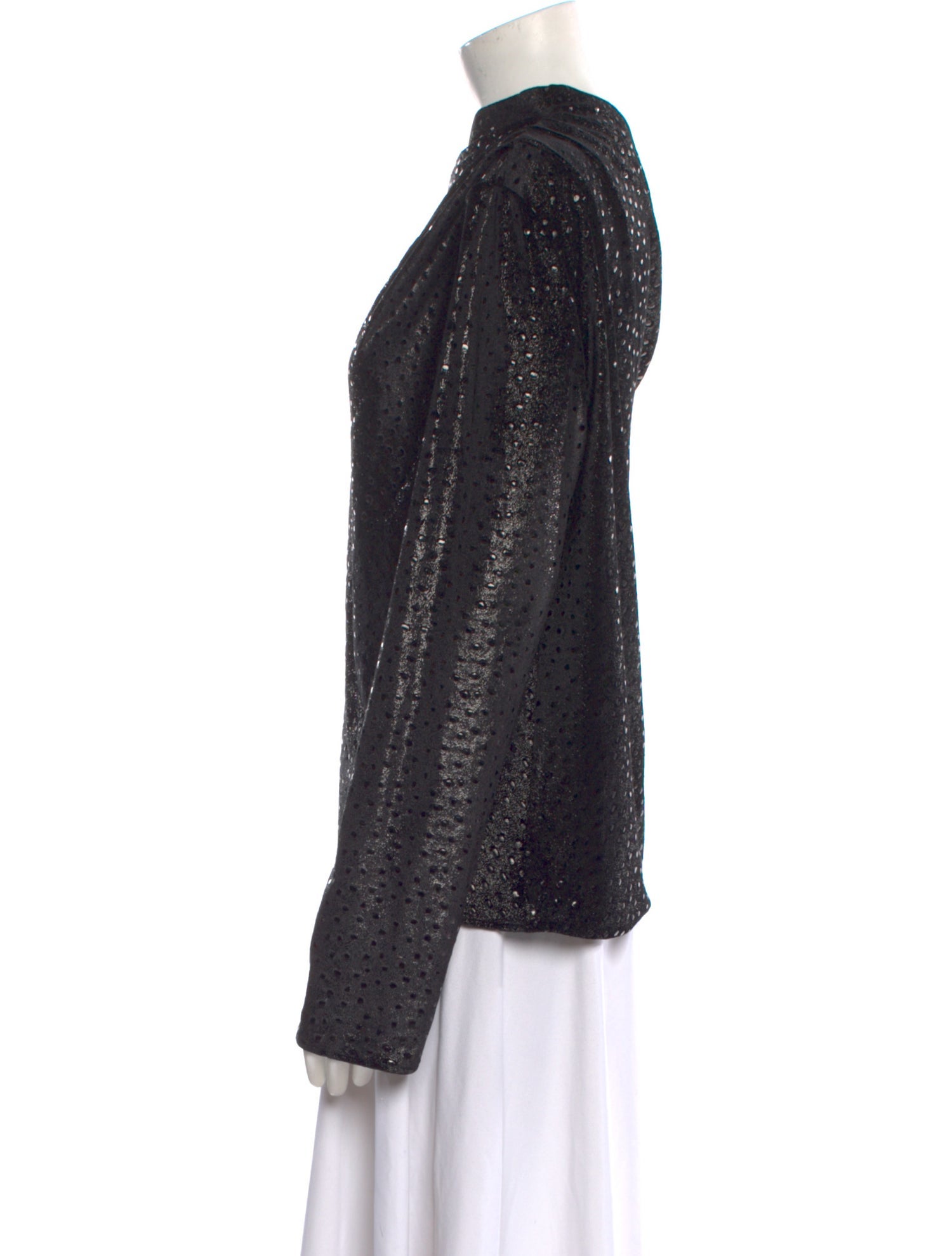 LAPOINTE Velvet Asymmetrical Top