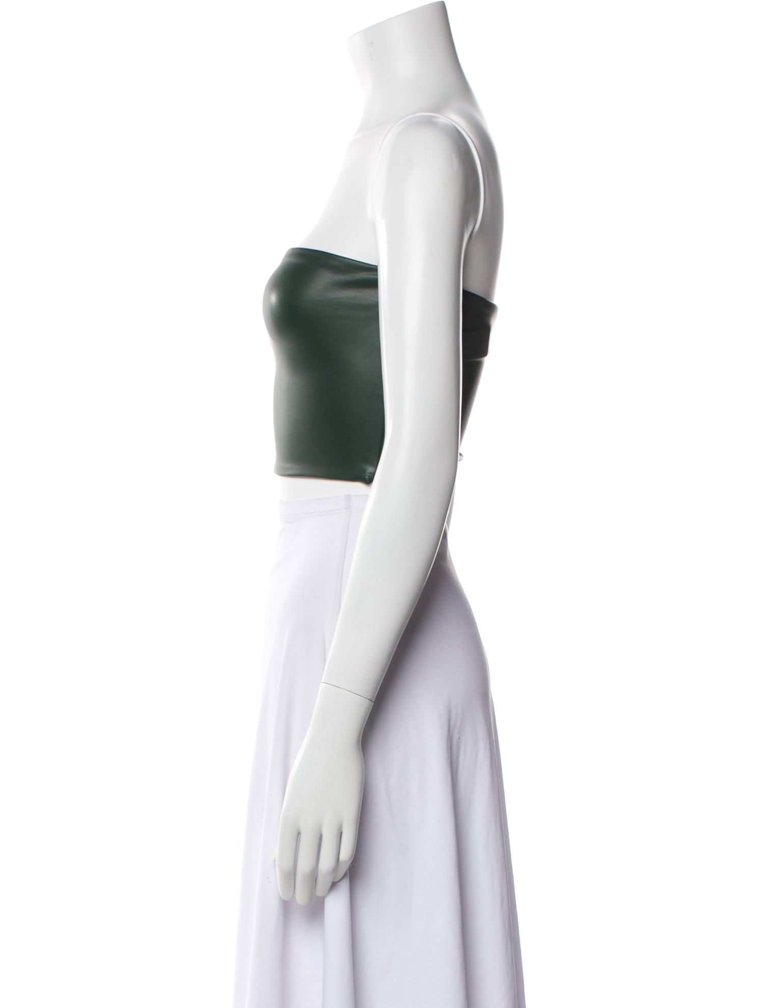 LAPOINTE Strapless Crop Top w/ Tags