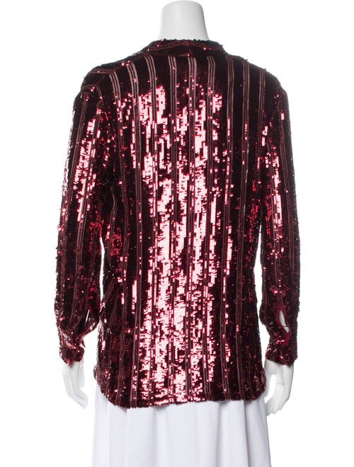 LAPOINTE Striped Evening Jacket