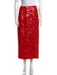 LAPOINTE Sequin Embellishments Midi Length Skirt