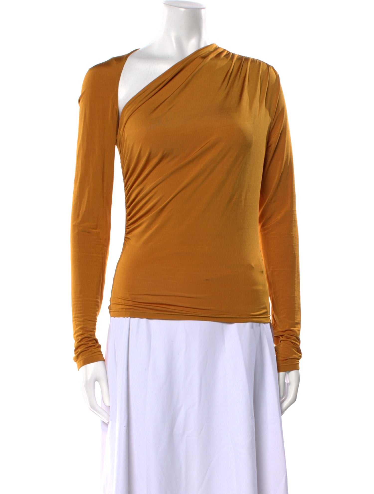 LAPOINTE Asymmetrical Long Sleeve Top