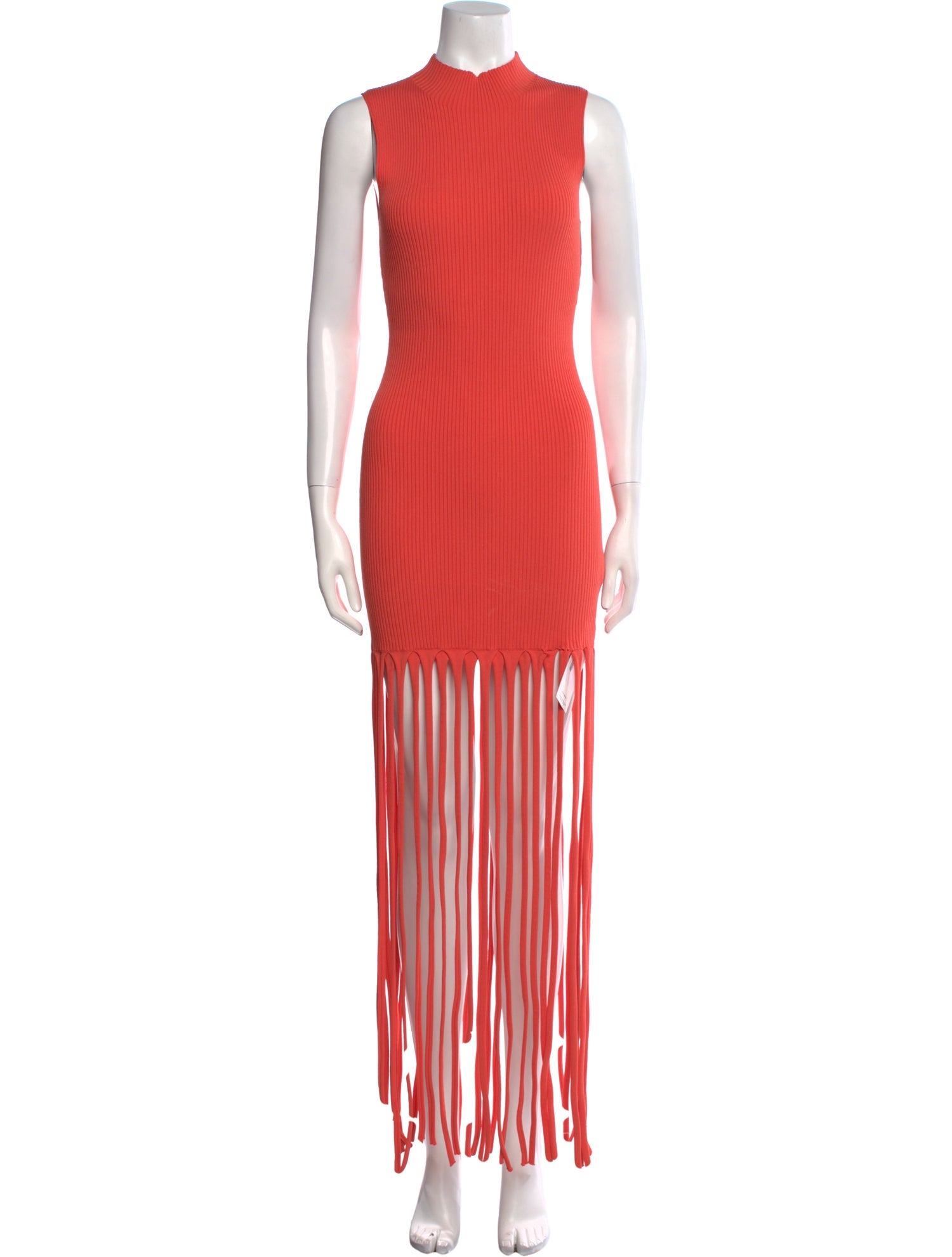 LAPOINTE Mock Neck Long Dress