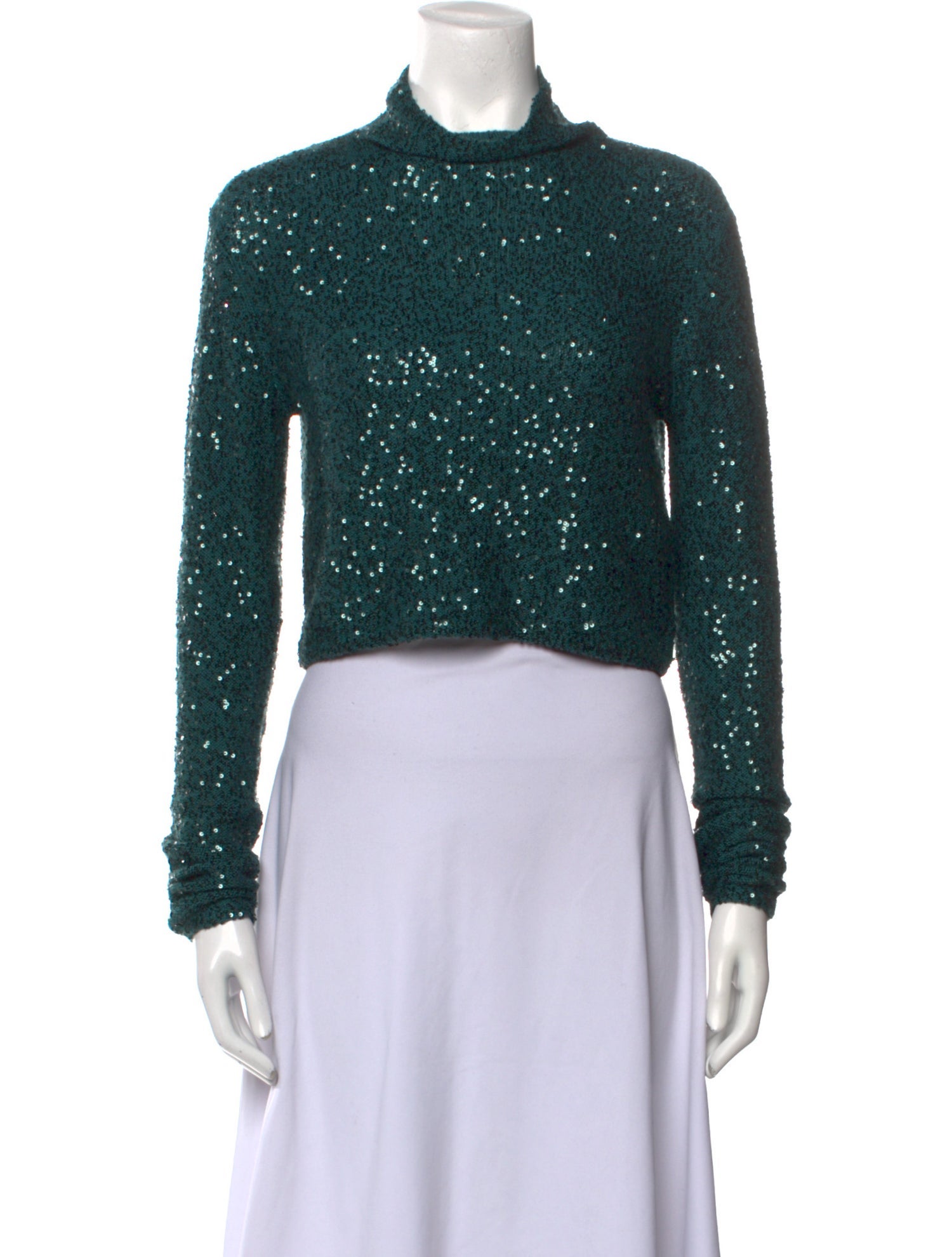 LAPOINTE Cashmere Mock Neck Sweater