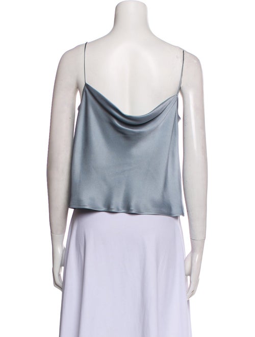 LAPOINTE Square Neckline Sleeveless Crop Top