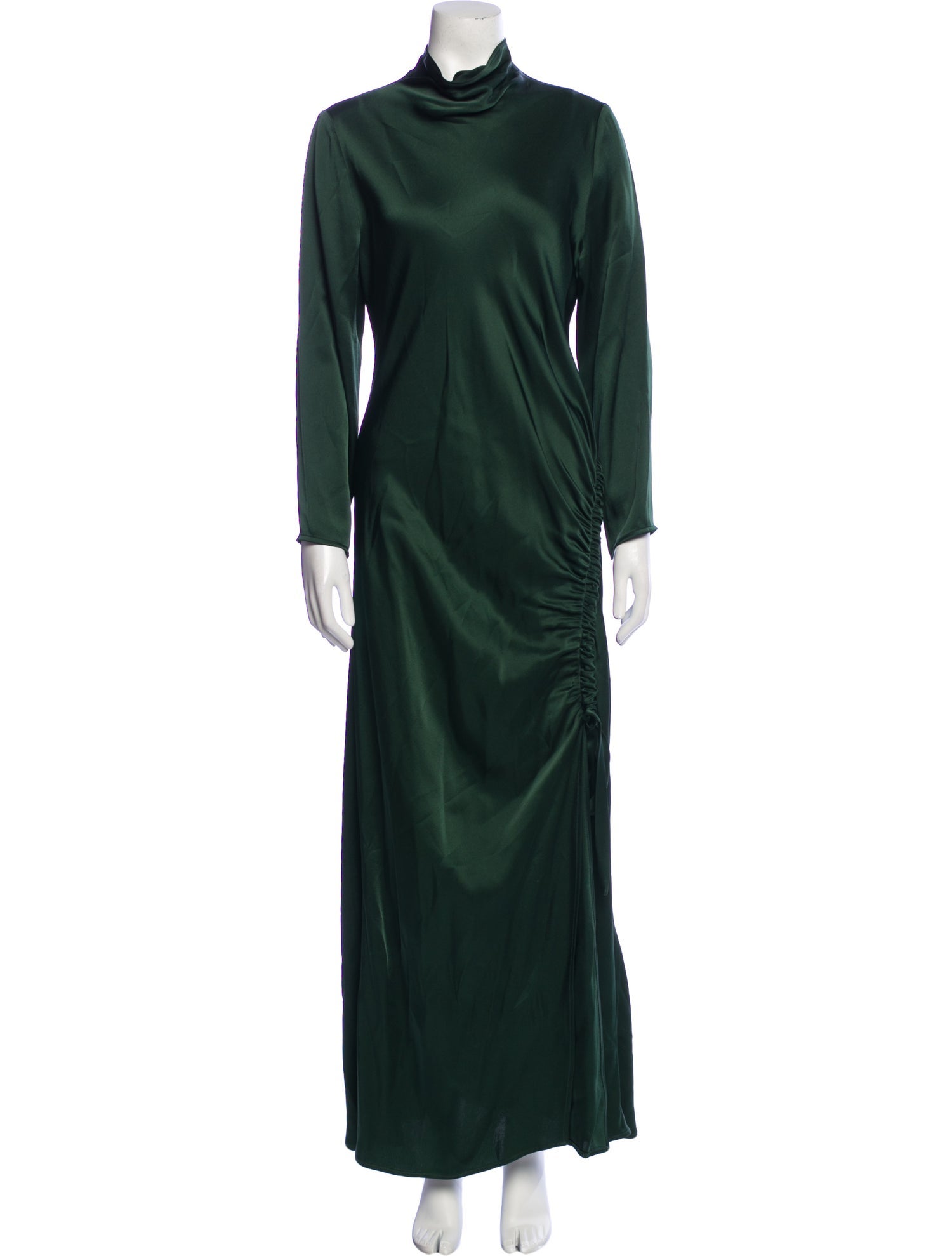 LAPOINTE Turtleneck Long Dress