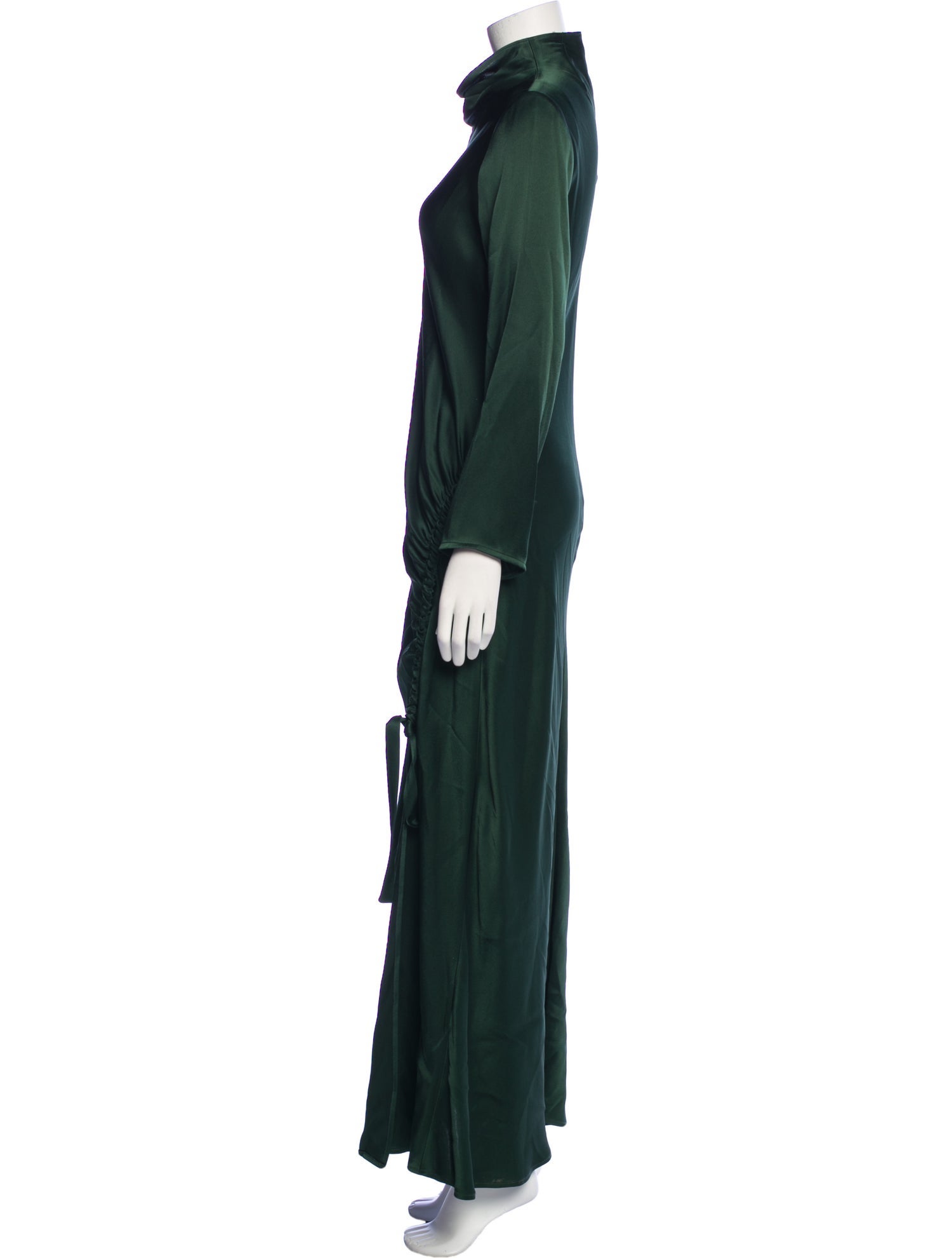 LAPOINTE Turtleneck Long Dress