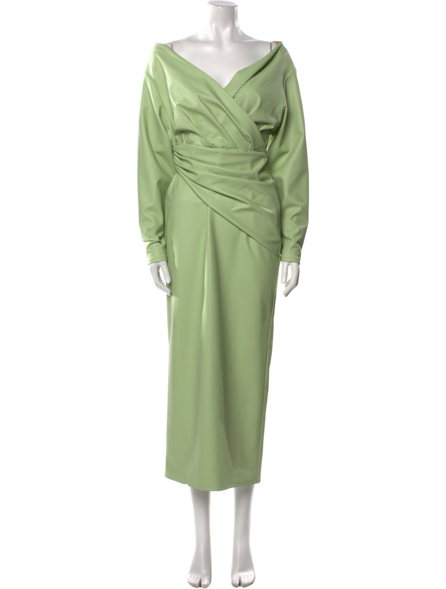 LAPOINTE Cowl Neck Long Dress