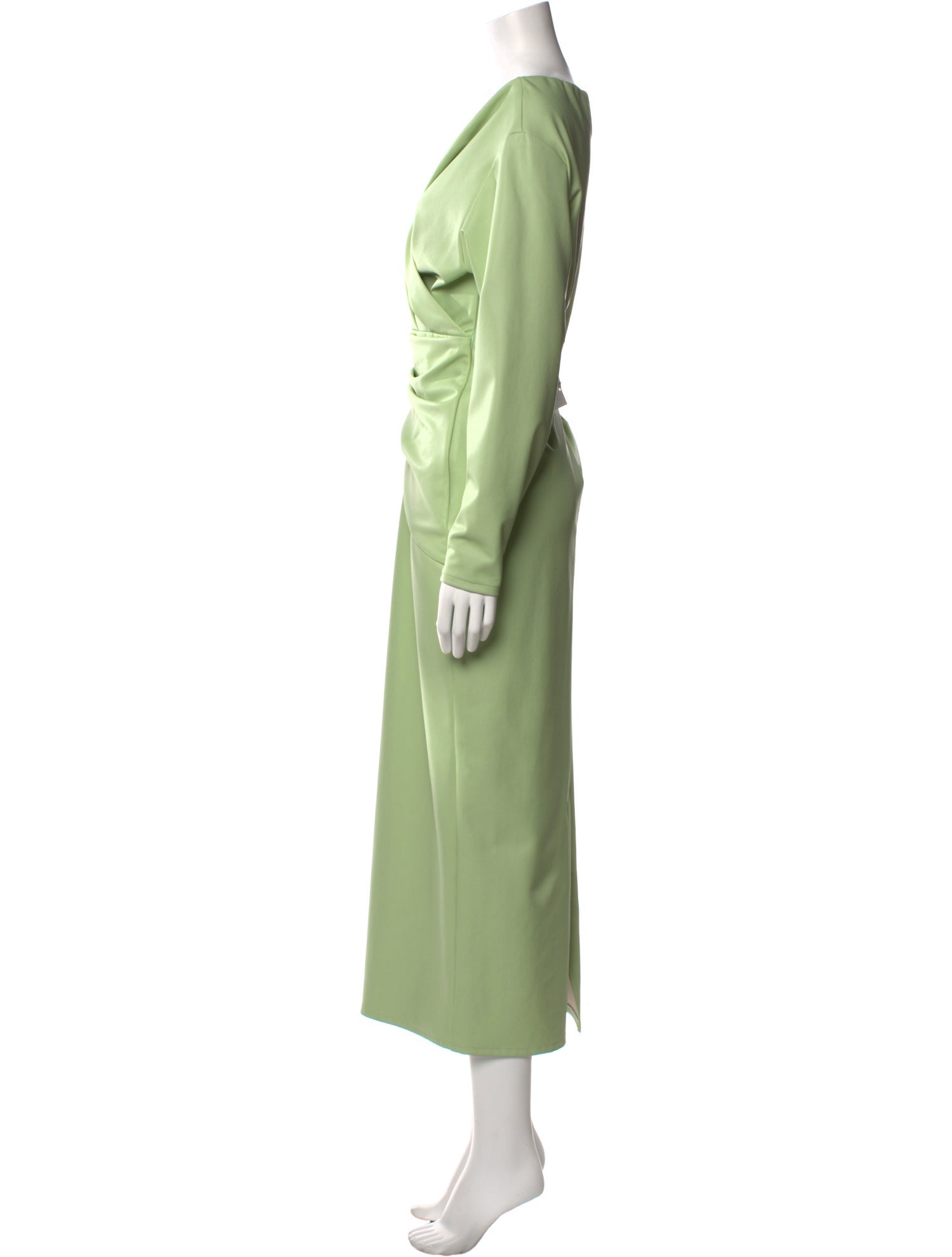 LAPOINTE Cowl Neck Long Dress