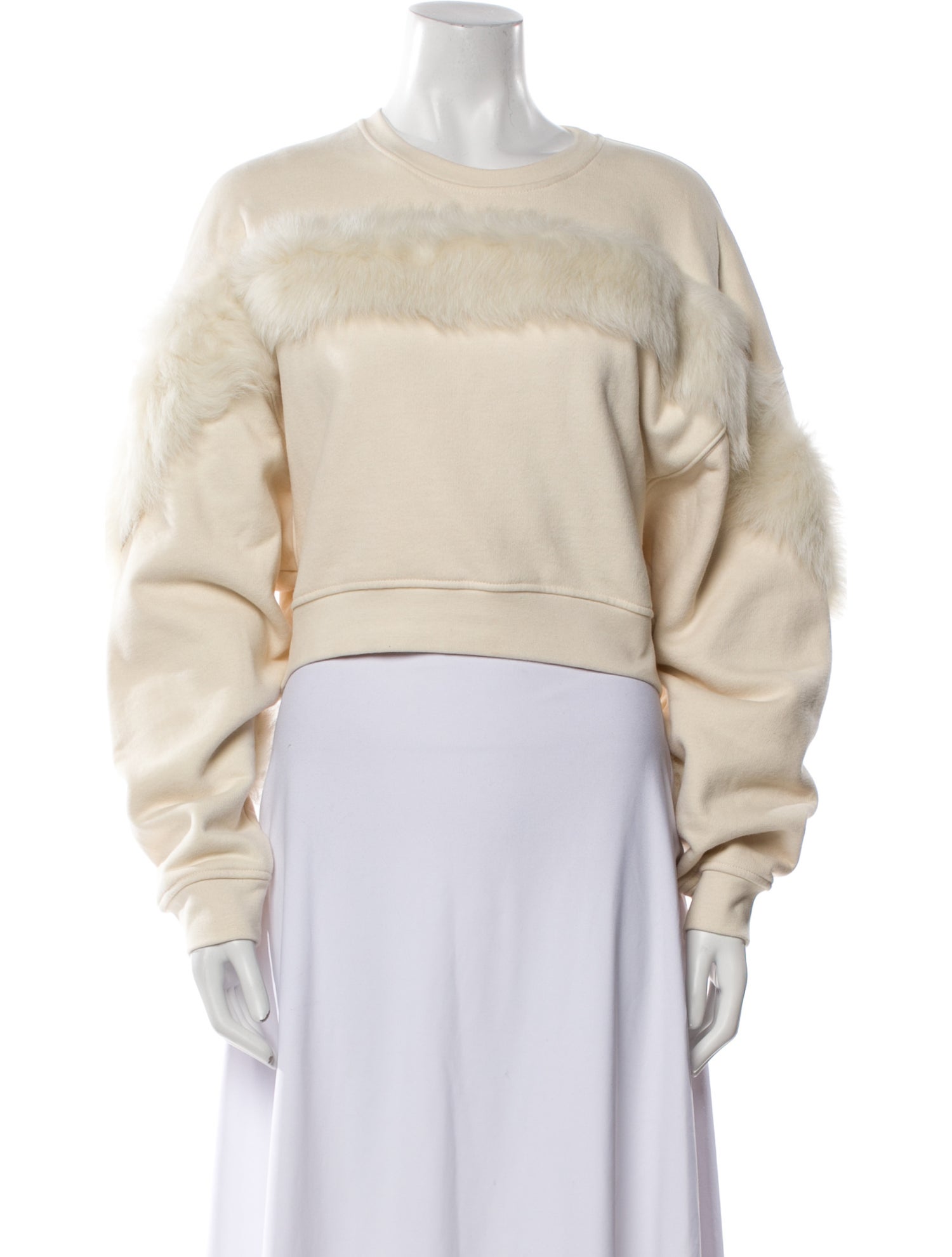 LAPOINTE Crew Neck Long Sleeve Sweatshirt