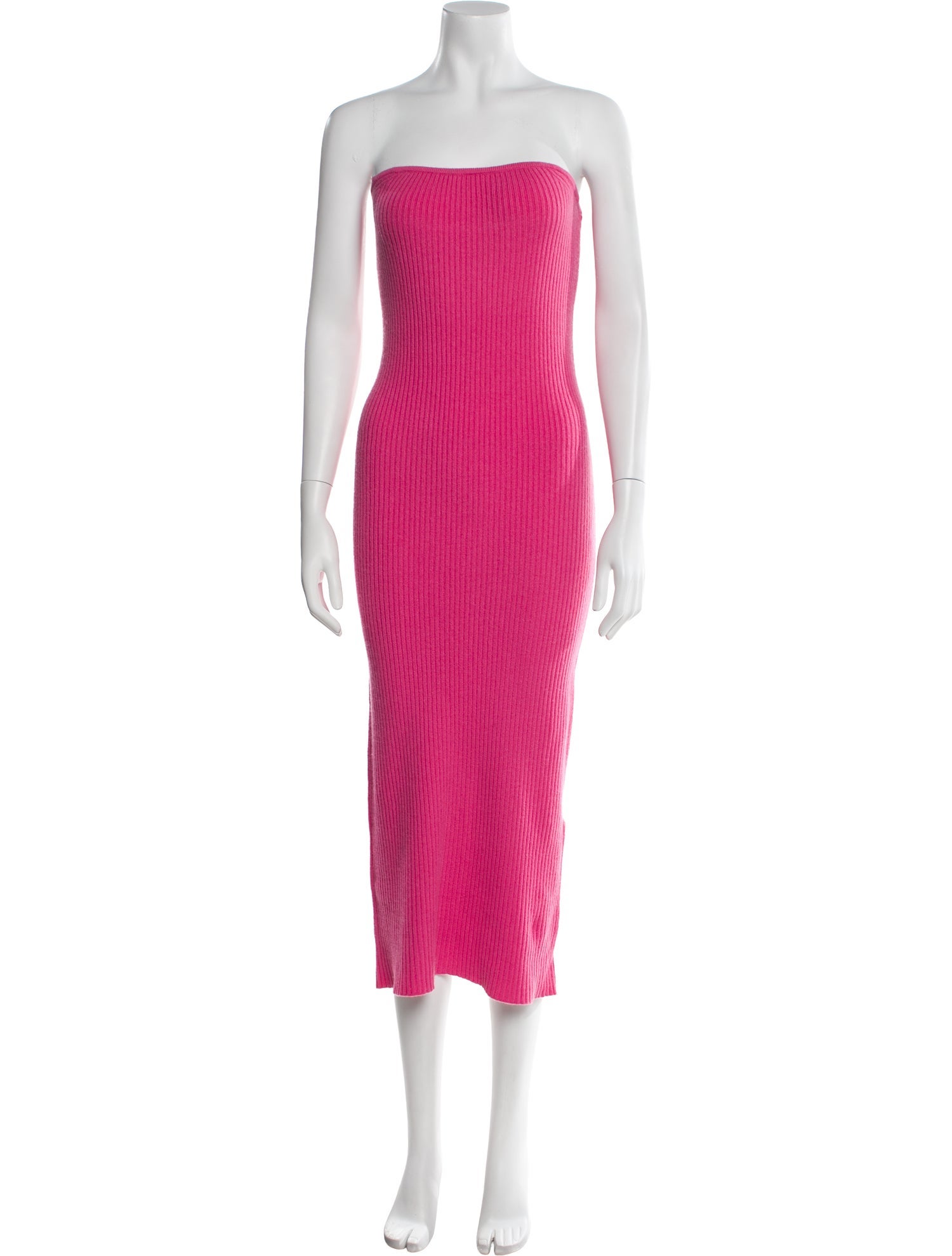 LAPOINTE Cashmere Midi Length Dress