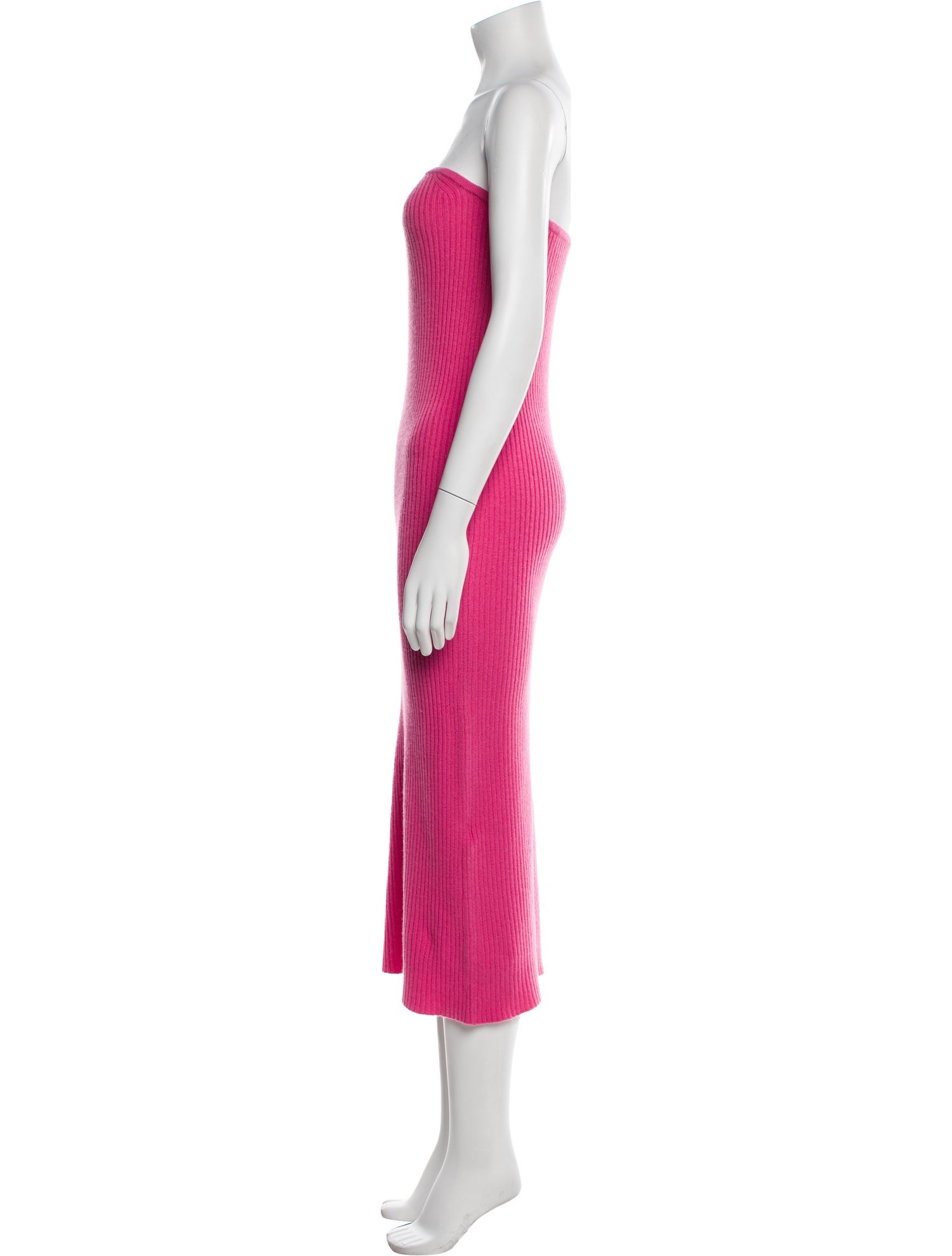 LAPOINTE Cashmere Midi Length Dress