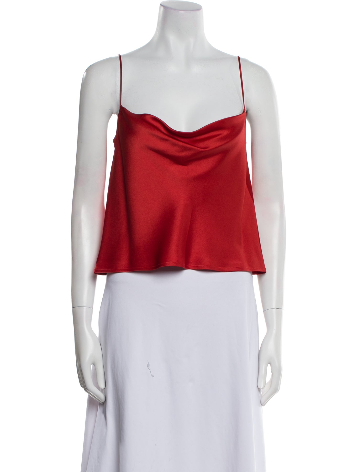 LAPOINTE Cowl Neck Sleeveless Crop Top w/ Tags