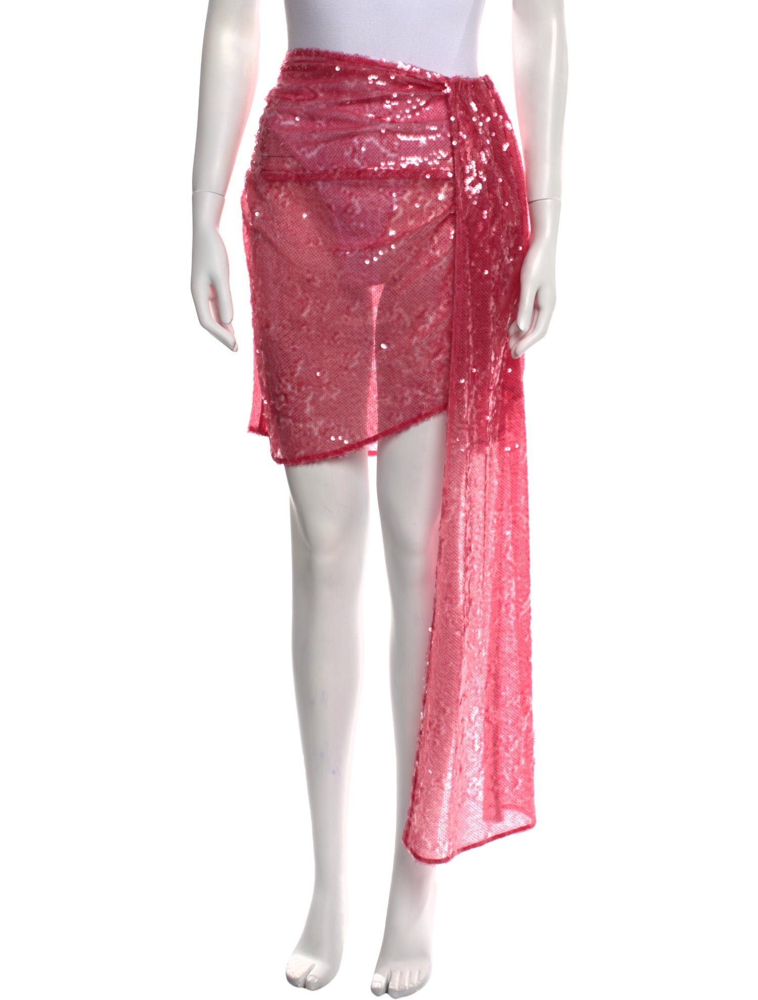 LAPOINTE Sequin Embellishments Long Skirt w/ Tags