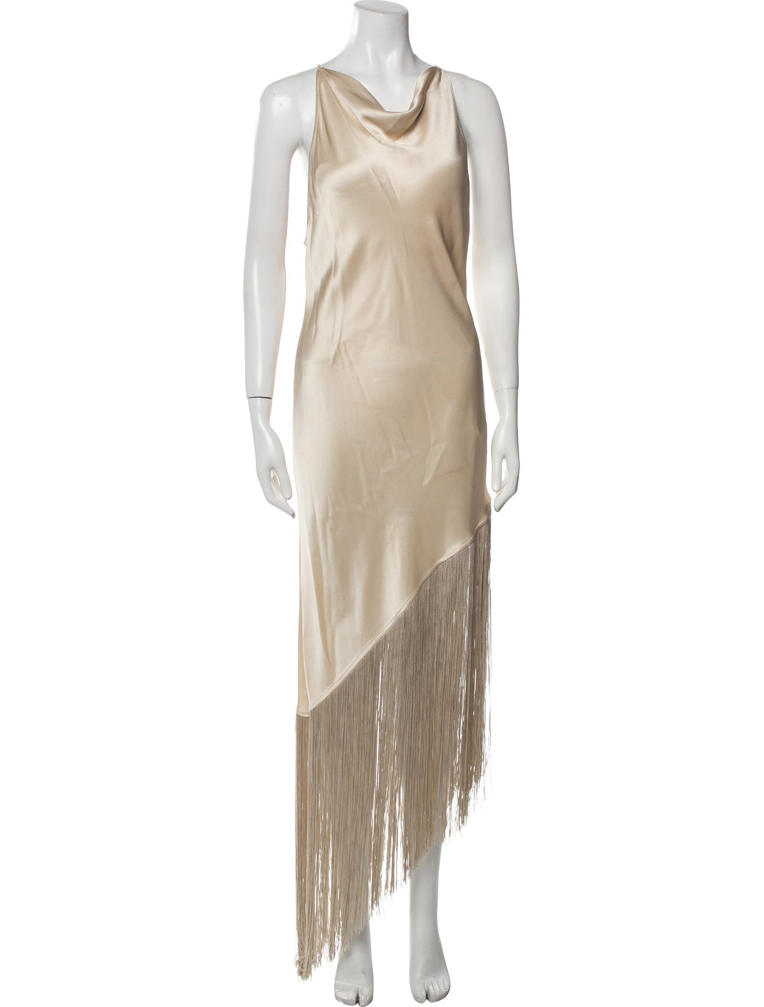 LAPOINTE Cowl Neck Midi Length Dress