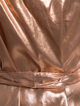 LAPOINTE Silk Pleated Accents Pant Set