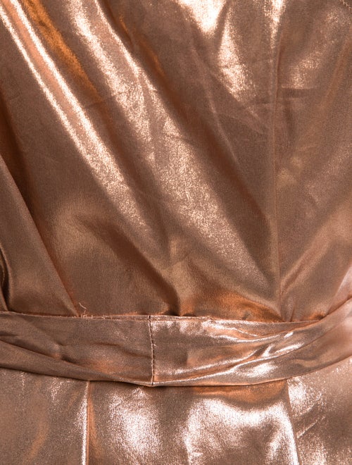 LAPOINTE Silk Pleated Accents Pant Set