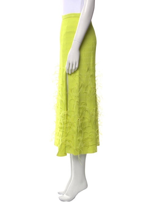 LAPOINTE Printed Midi Length Skirt