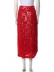 LAPOINTE Sequin Embellishments Midi Length Skirt