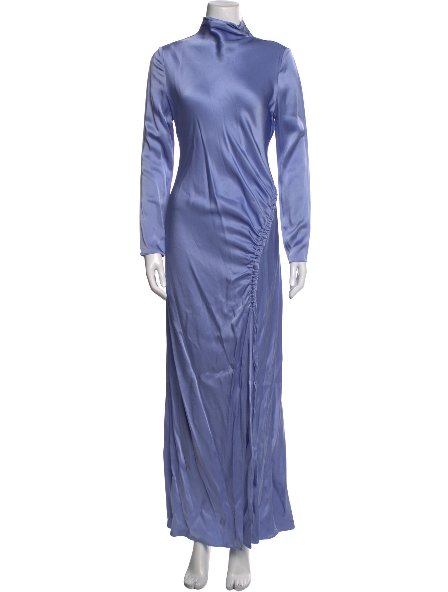 LAPOINTE Turtleneck Long Dress