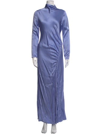 LAPOINTE Turtleneck Long Dress
