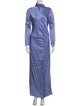 LAPOINTE Turtleneck Long Dress