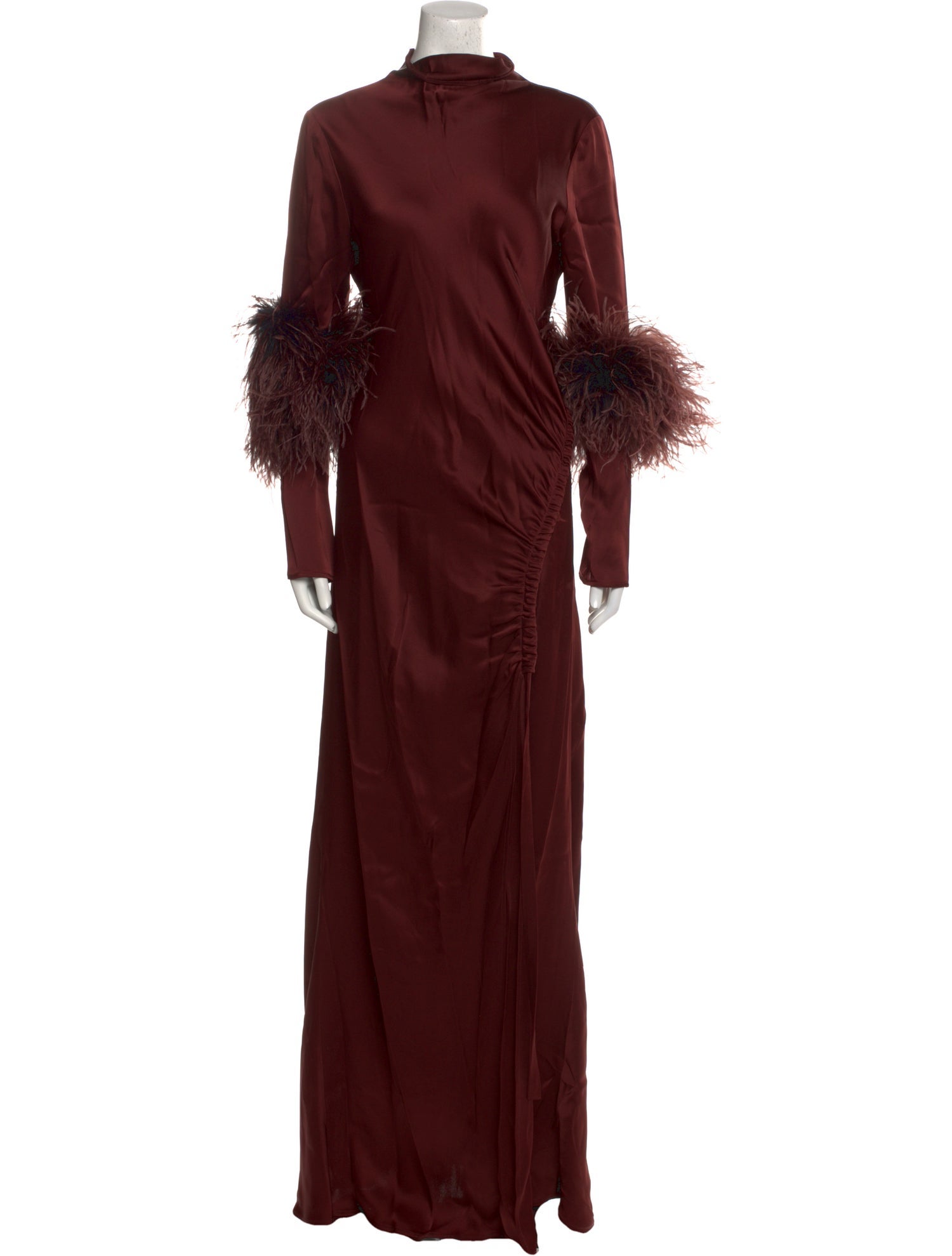 LAPOINTE Turtleneck Long Dress