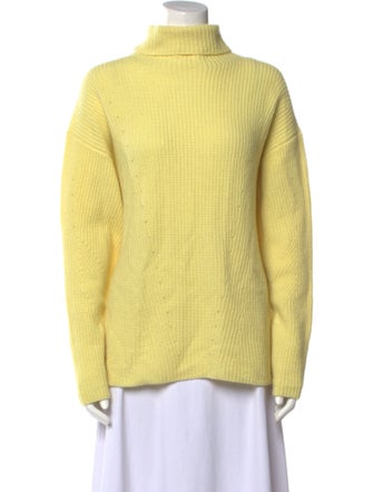 LAPOINTE Silk Turtleneck Sweater