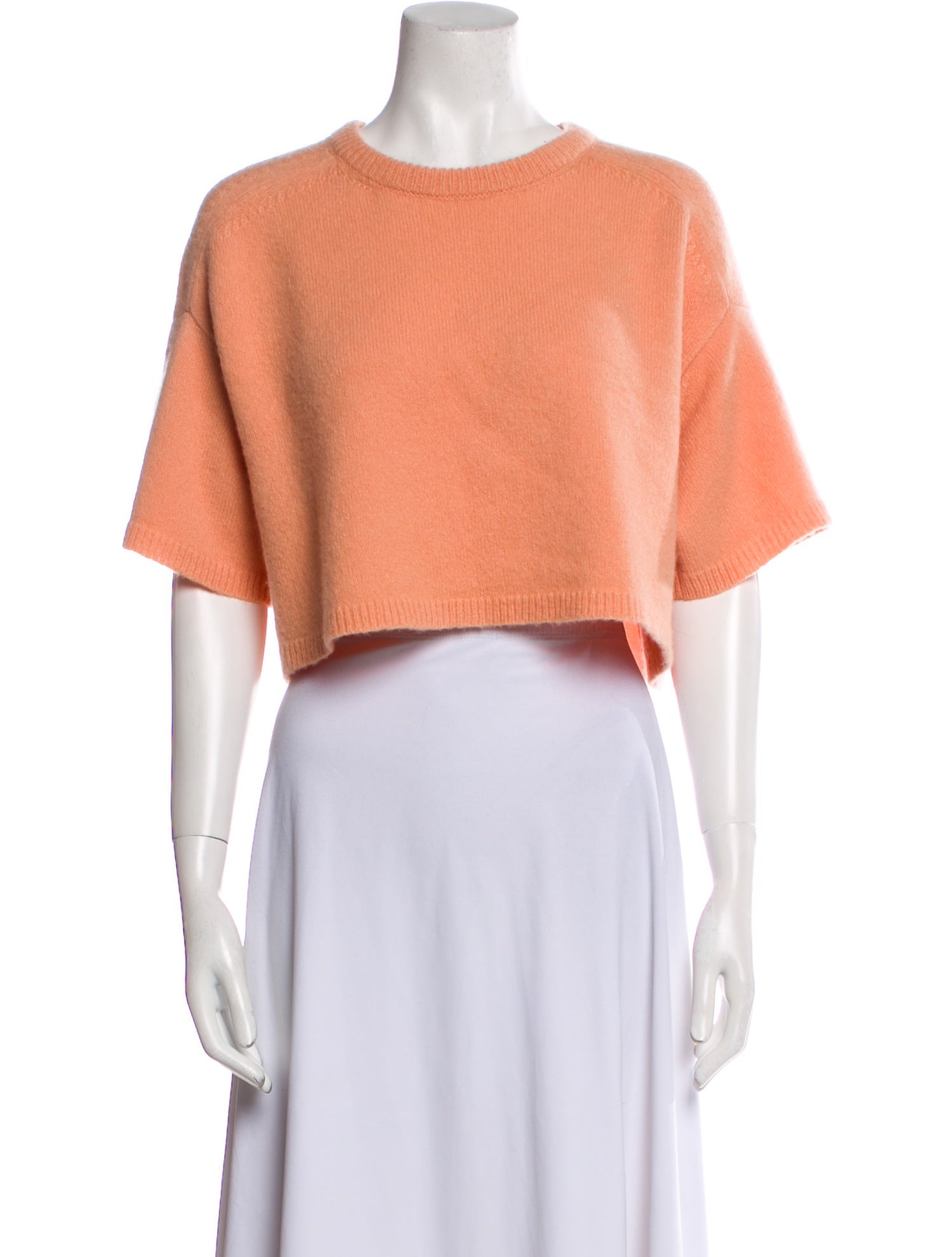 LAPOINTE Silk Crew Neck Sweater