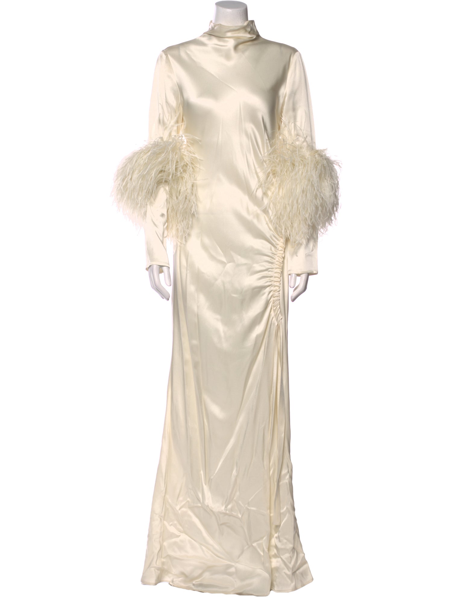 LAPOINTE Turtleneck Long Dress