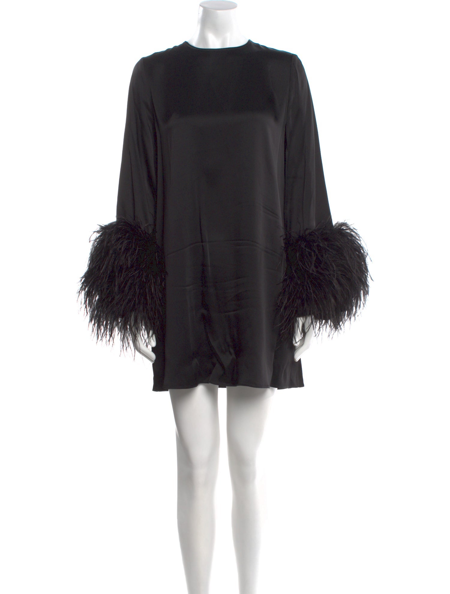 LAPOINTE Crew Neck Mini Dress