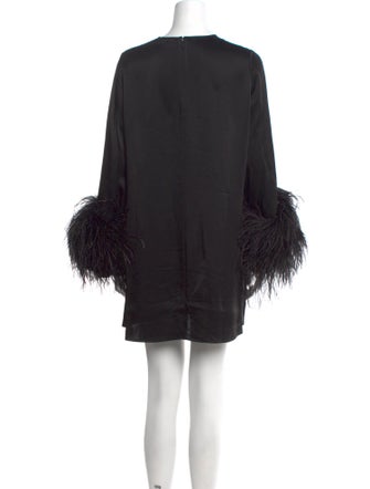 LAPOINTE Crew Neck Mini Dress