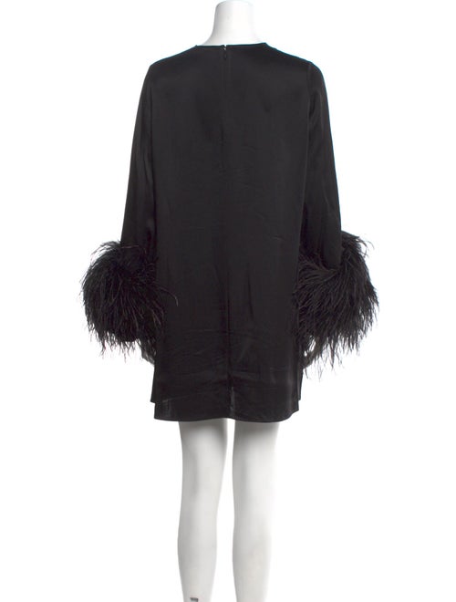 LAPOINTE Crew Neck Mini Dress