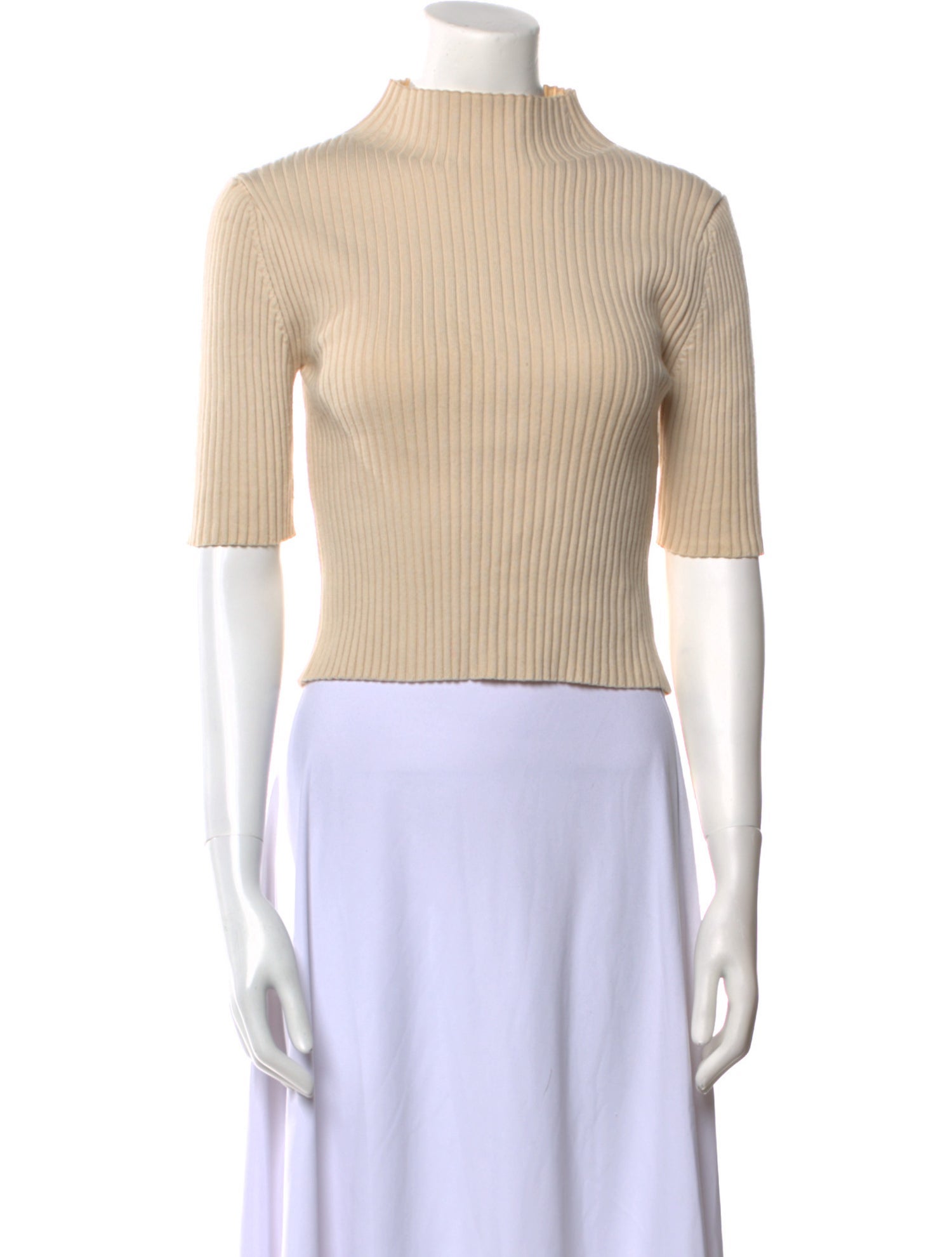 LAPOINTE Cashmere Mock Neck Sweater