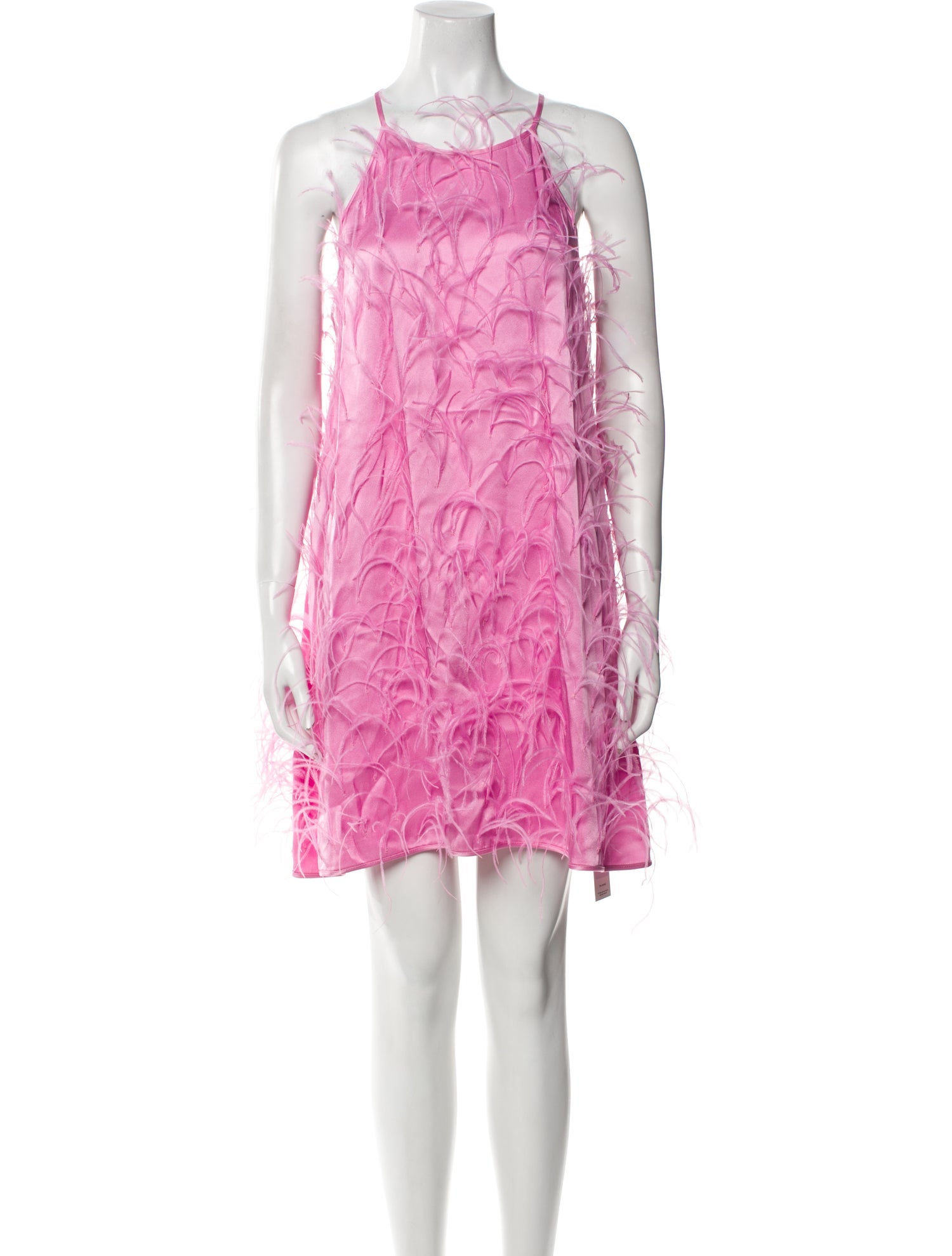 LAPOINTE Square Neckline Mini Dress