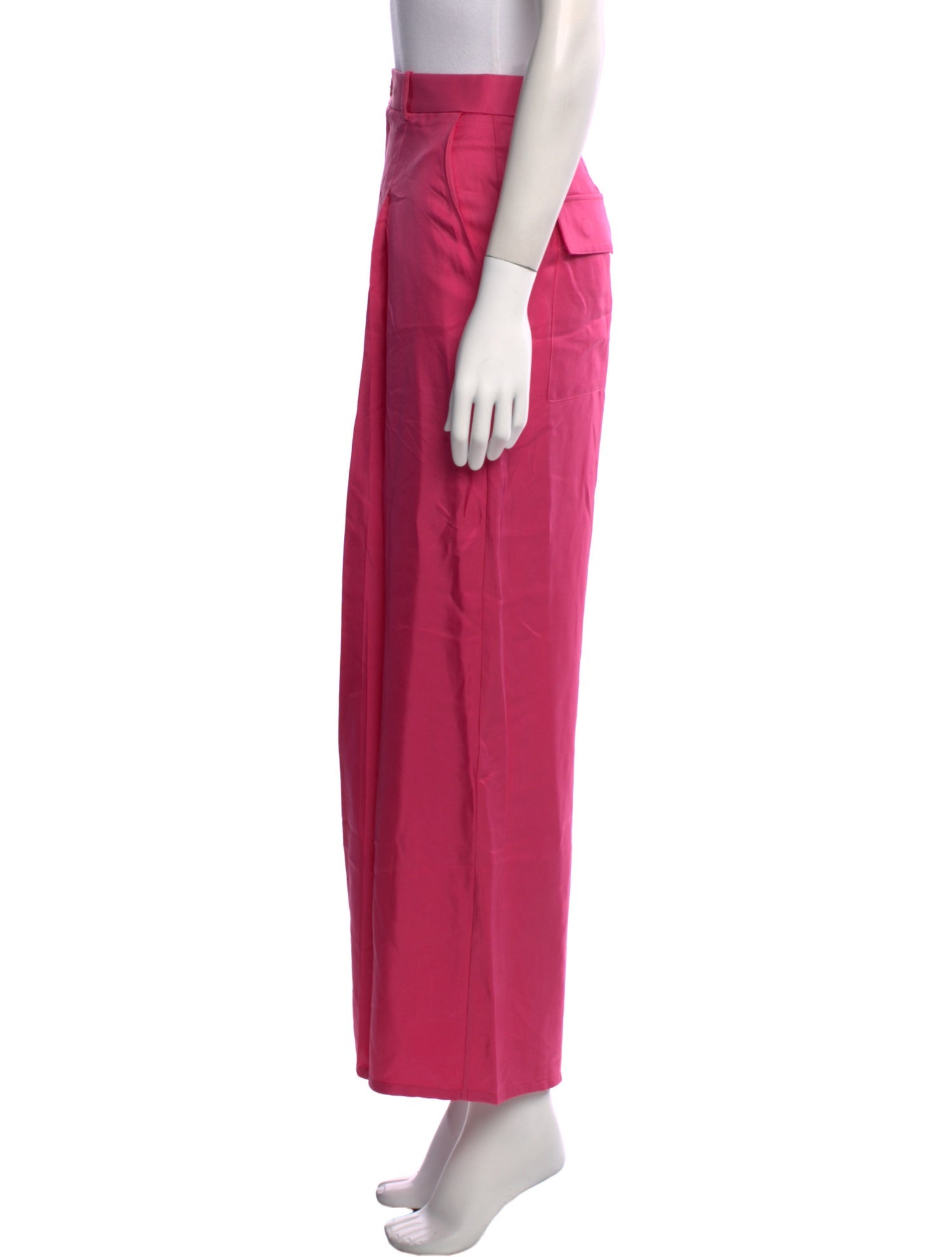 LAPOINTE Silk Wide Leg Pants