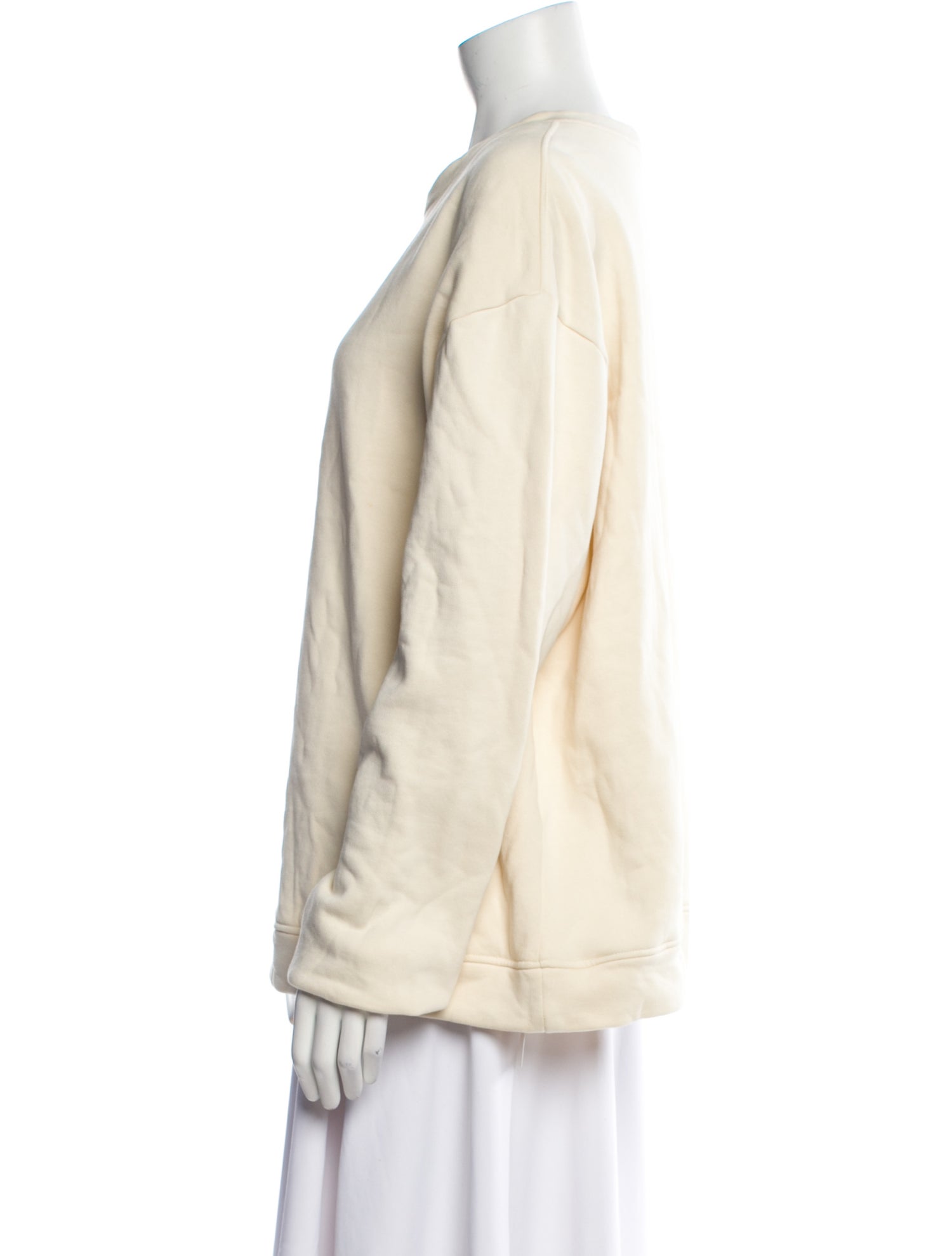 LAPOINTE Crew Neck Long Sleeve Sweatshirt