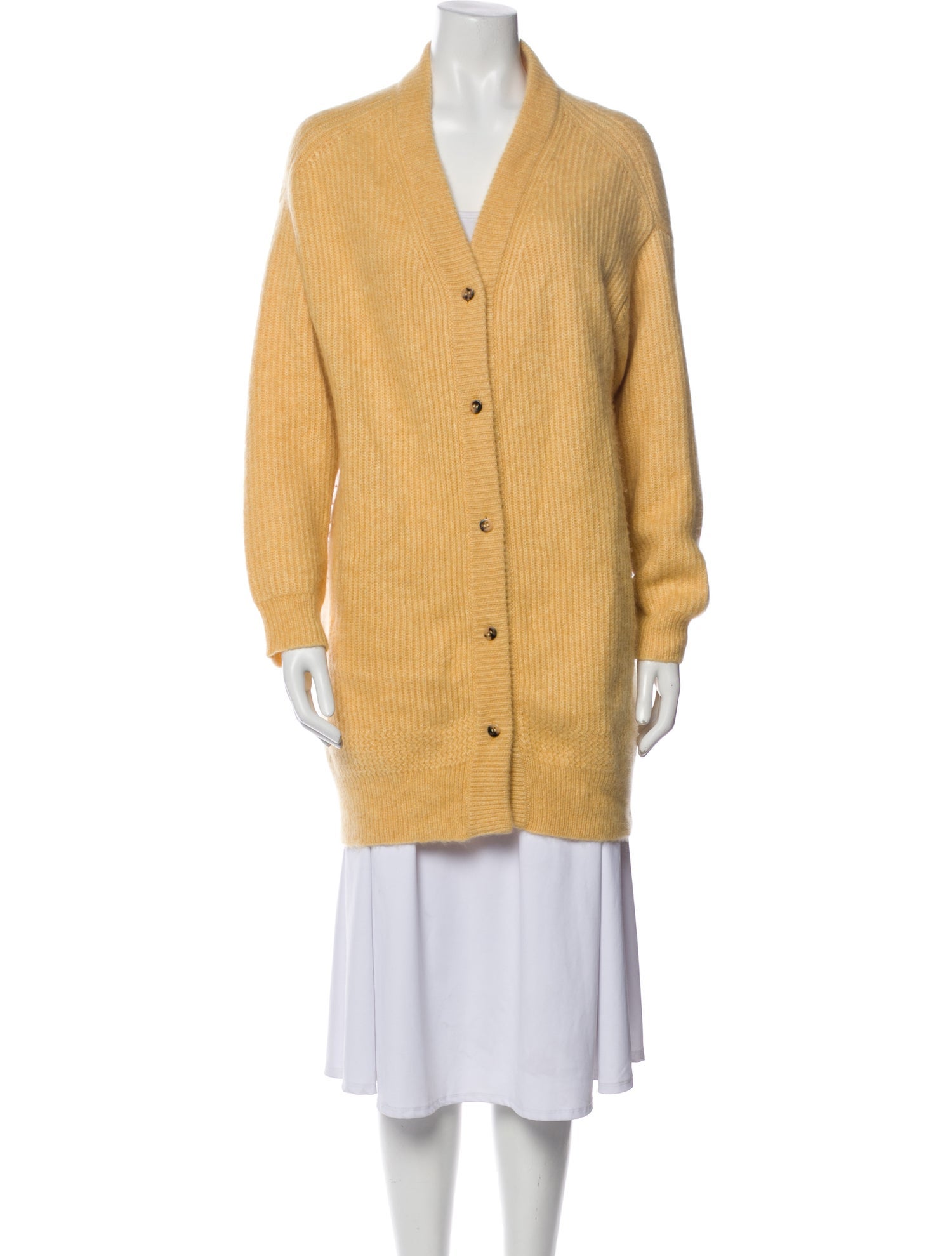 LAPOINTE Silk V-Neck Sweater