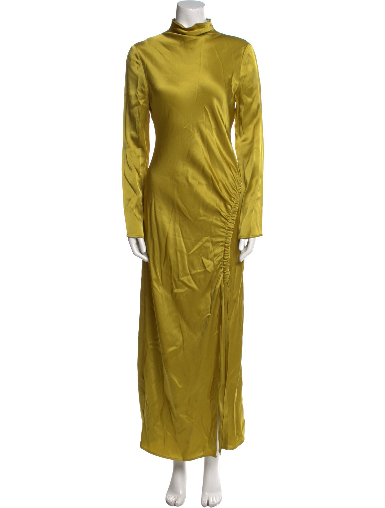 LAPOINTE Turtleneck Long Dress