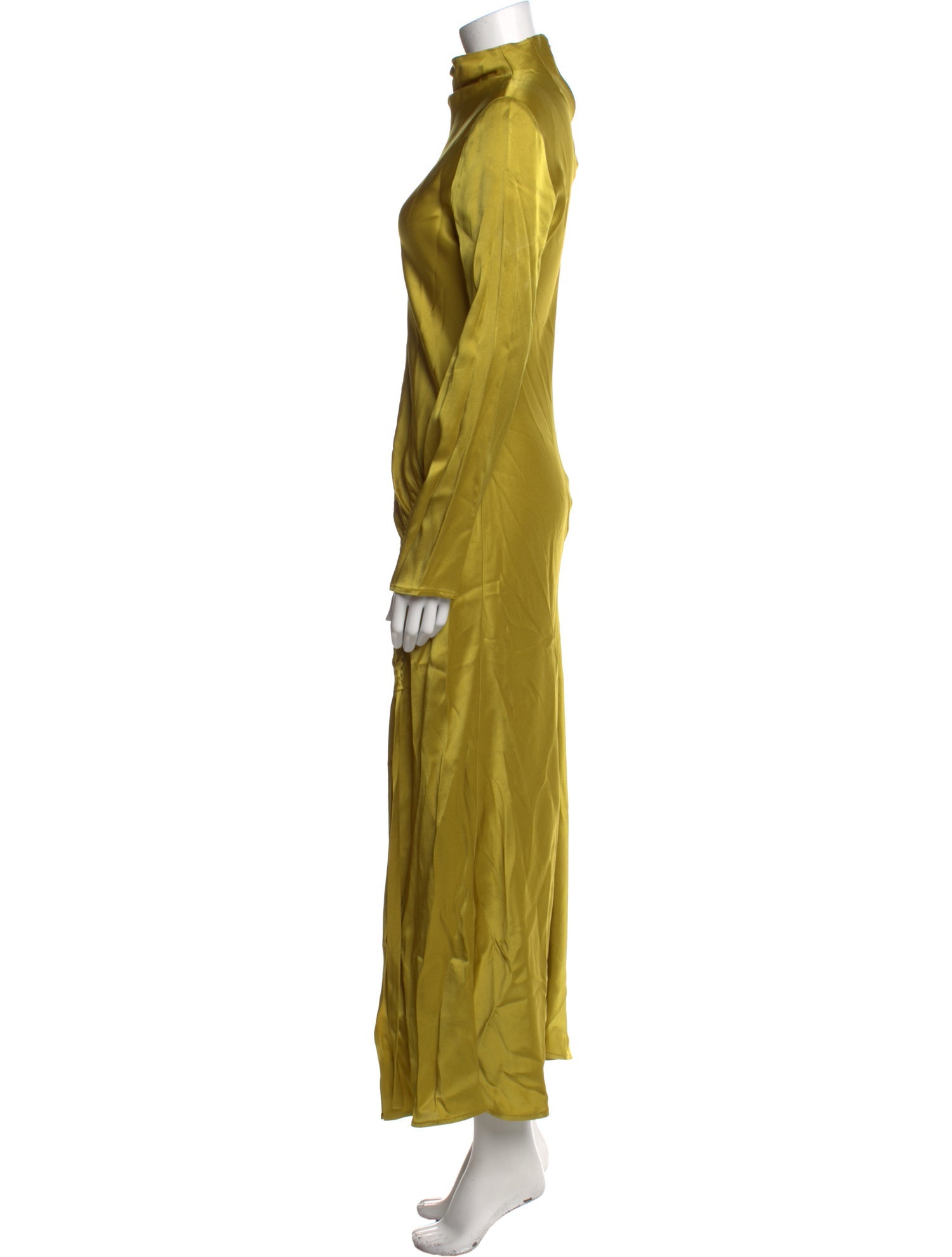 LAPOINTE Turtleneck Long Dress