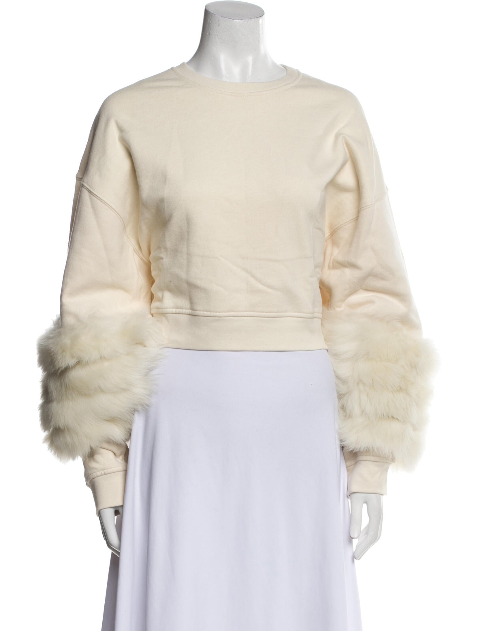 LAPOINTE Crew Neck Long Sleeve Sweatshirt