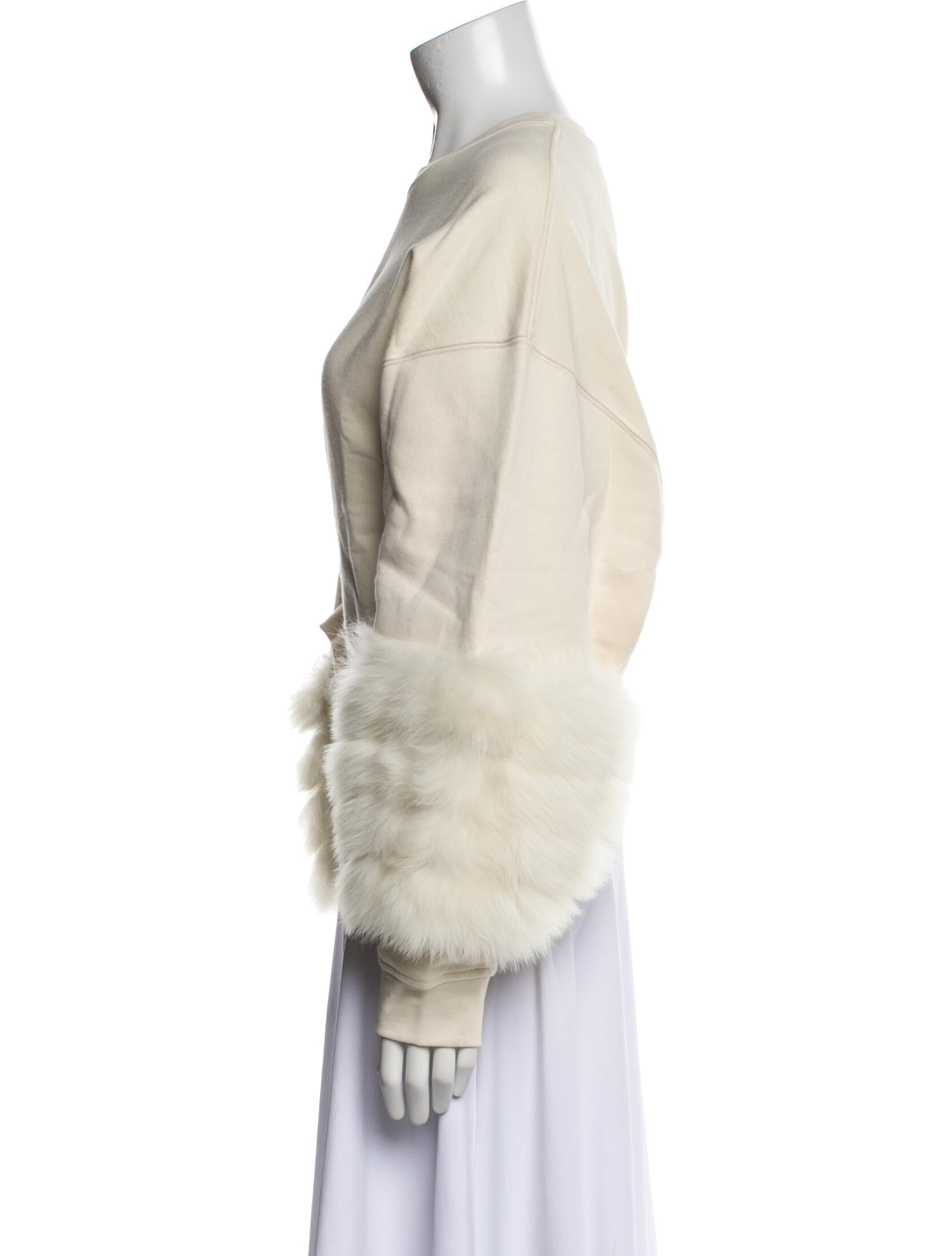 LAPOINTE Crew Neck Long Sleeve Sweatshirt