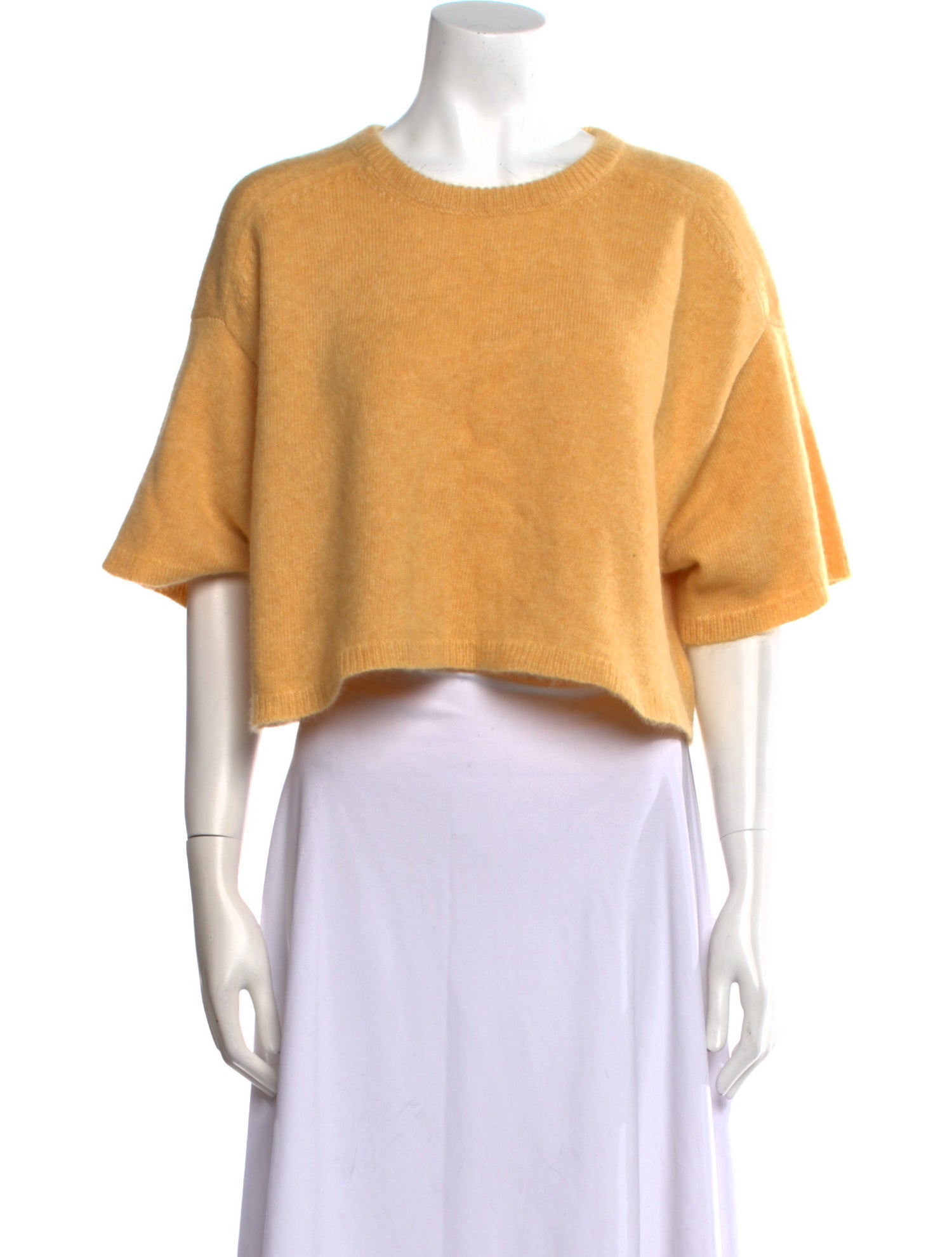LAPOINTE Silk Scoop Neck Sweater