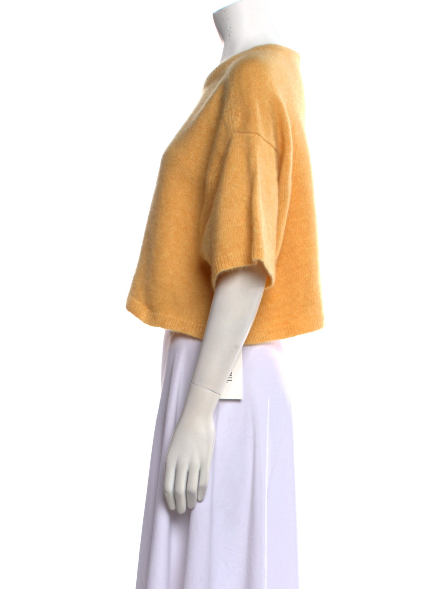 LAPOINTE Silk Scoop Neck Sweater