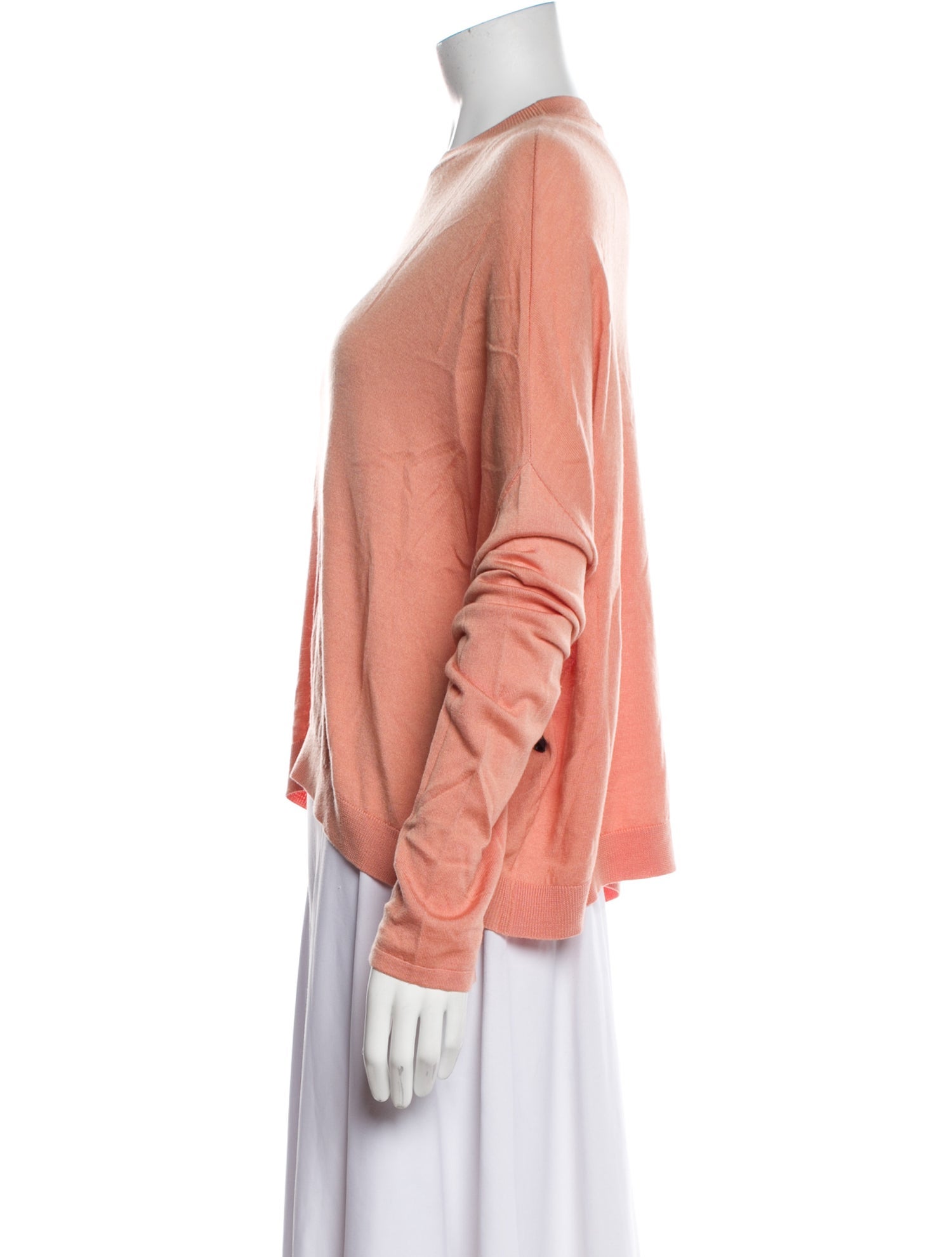 LAPOINTE Silk Crew Neck Sweater