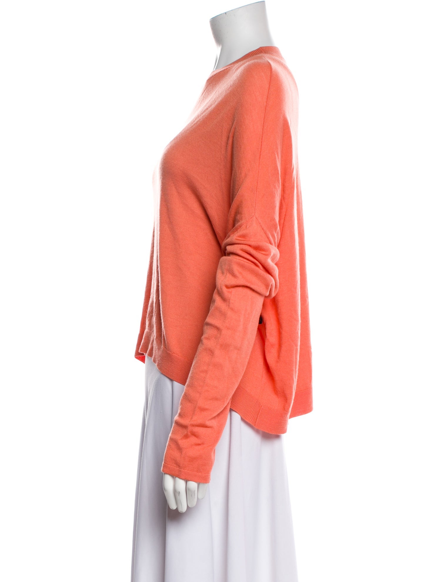 LAPOINTE Virgin Wool Crew Neck Sweater