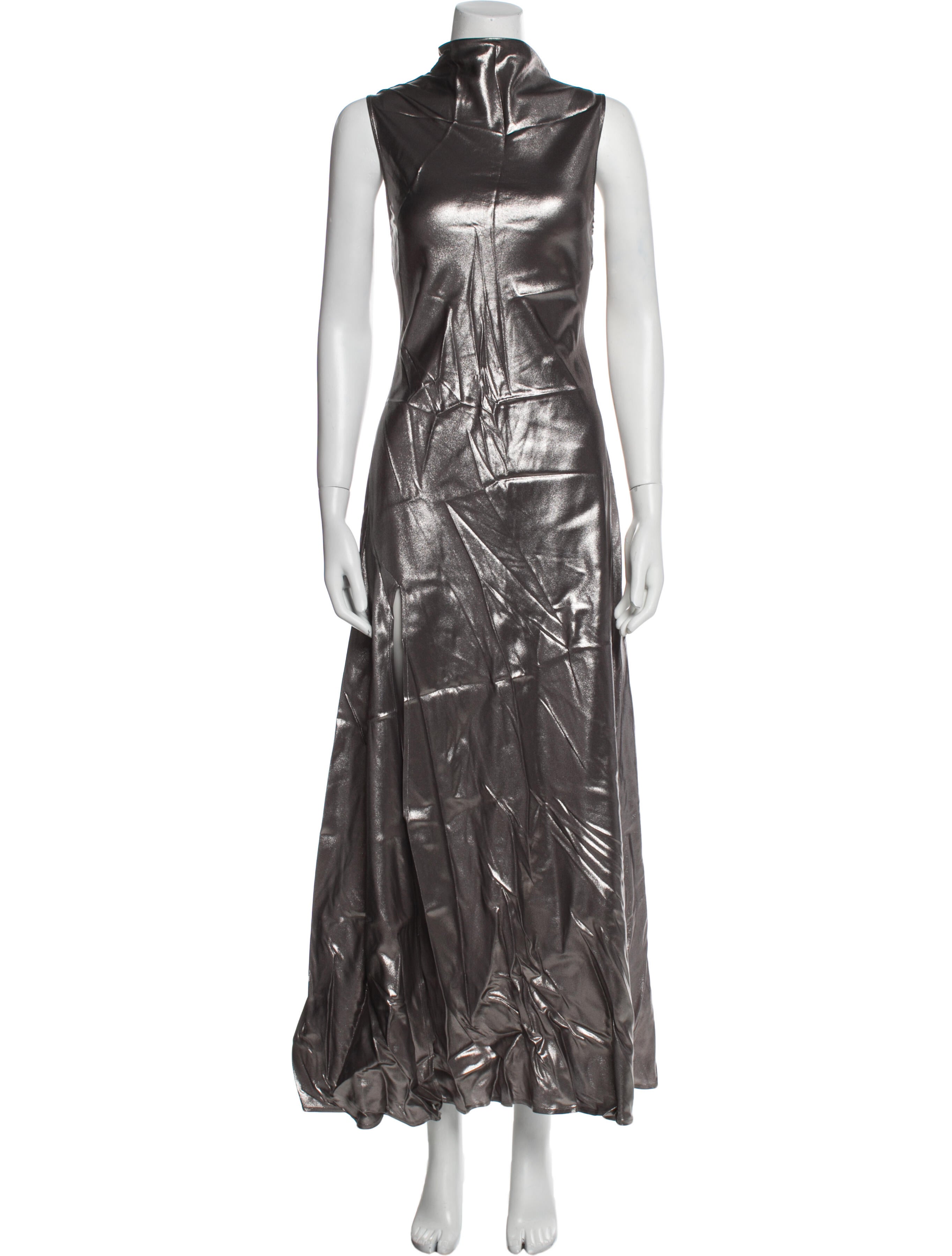 LAPOINTE Silk Long Dress