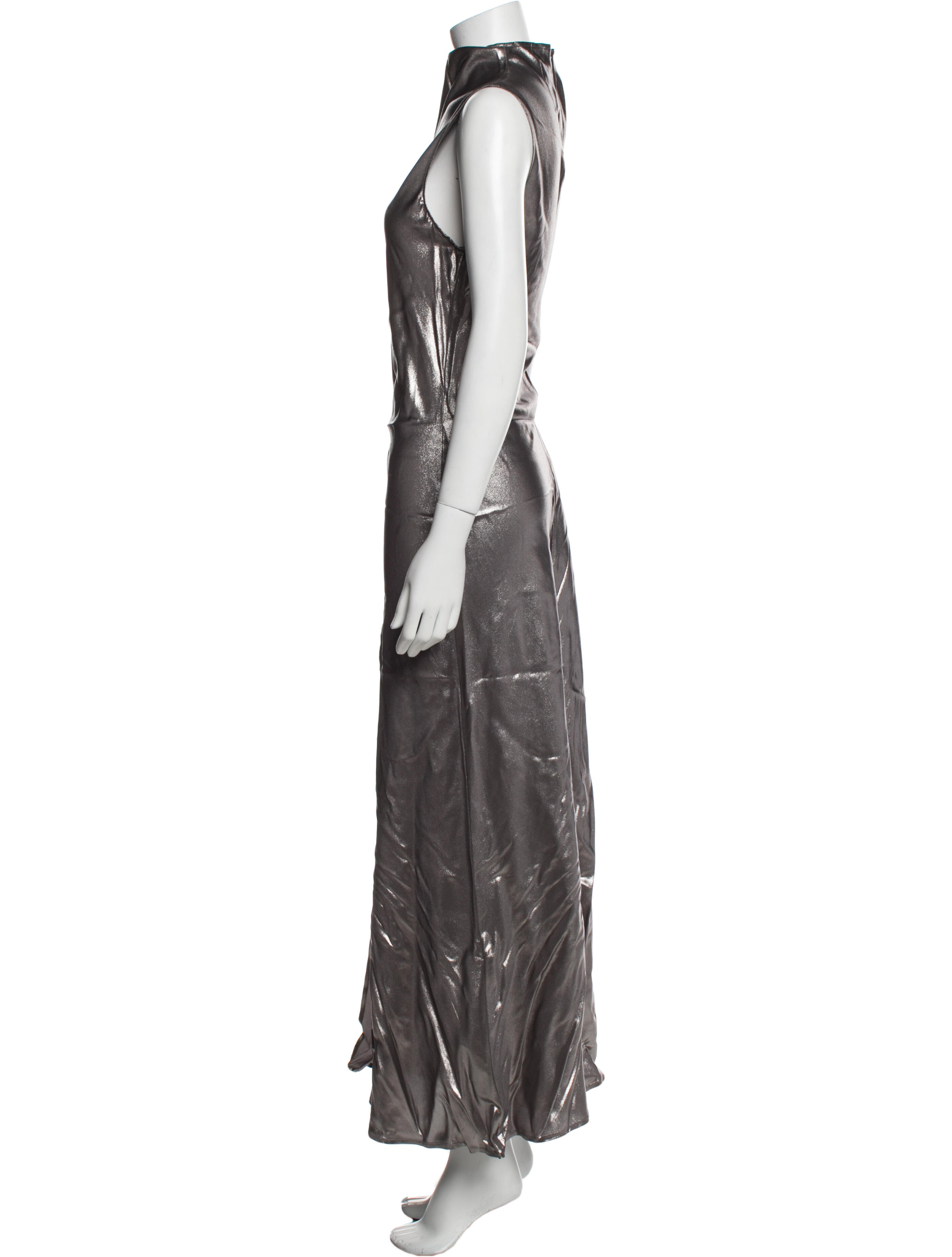 LAPOINTE Silk Long Dress