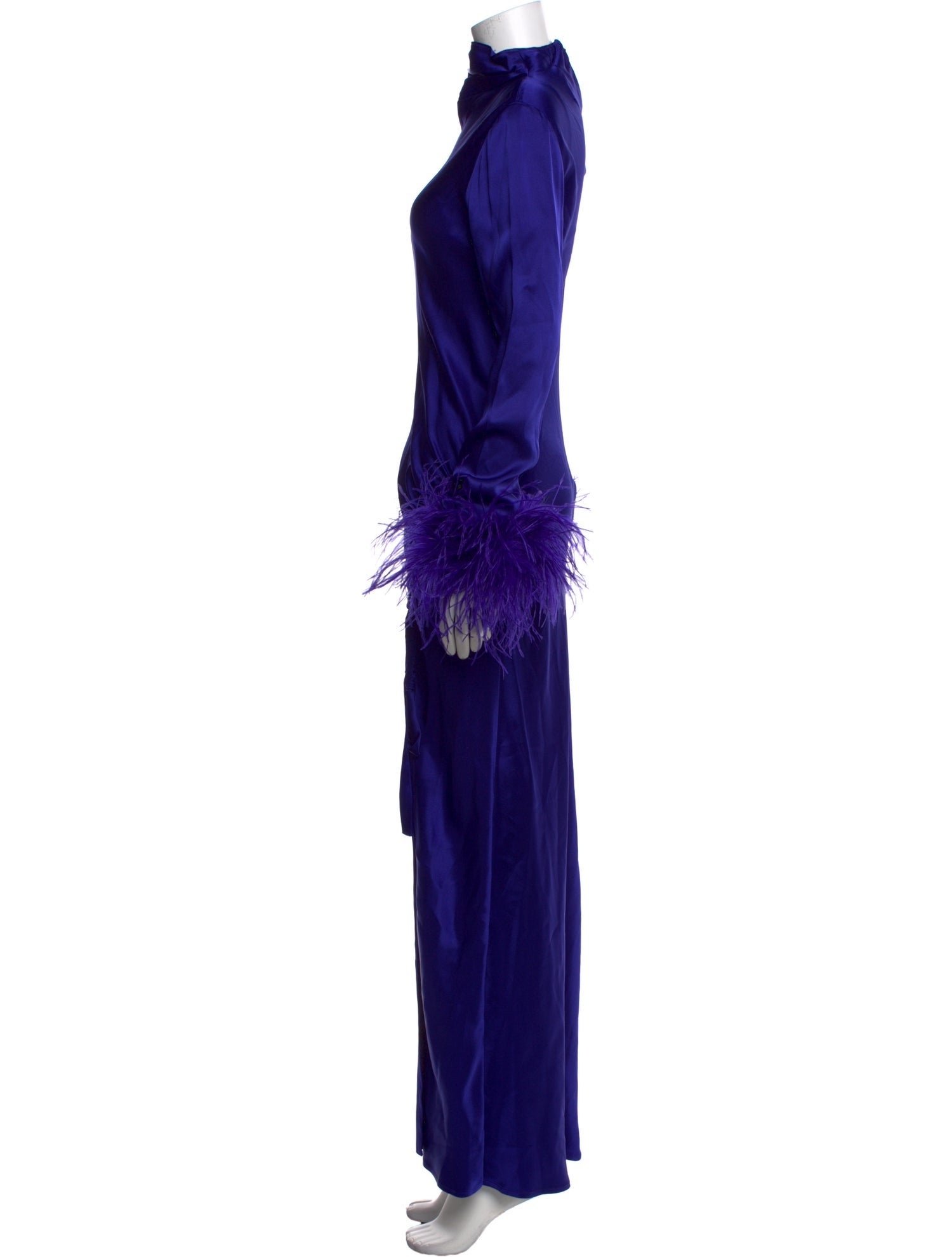 LAPOINTE Cowl Neck Long Dress