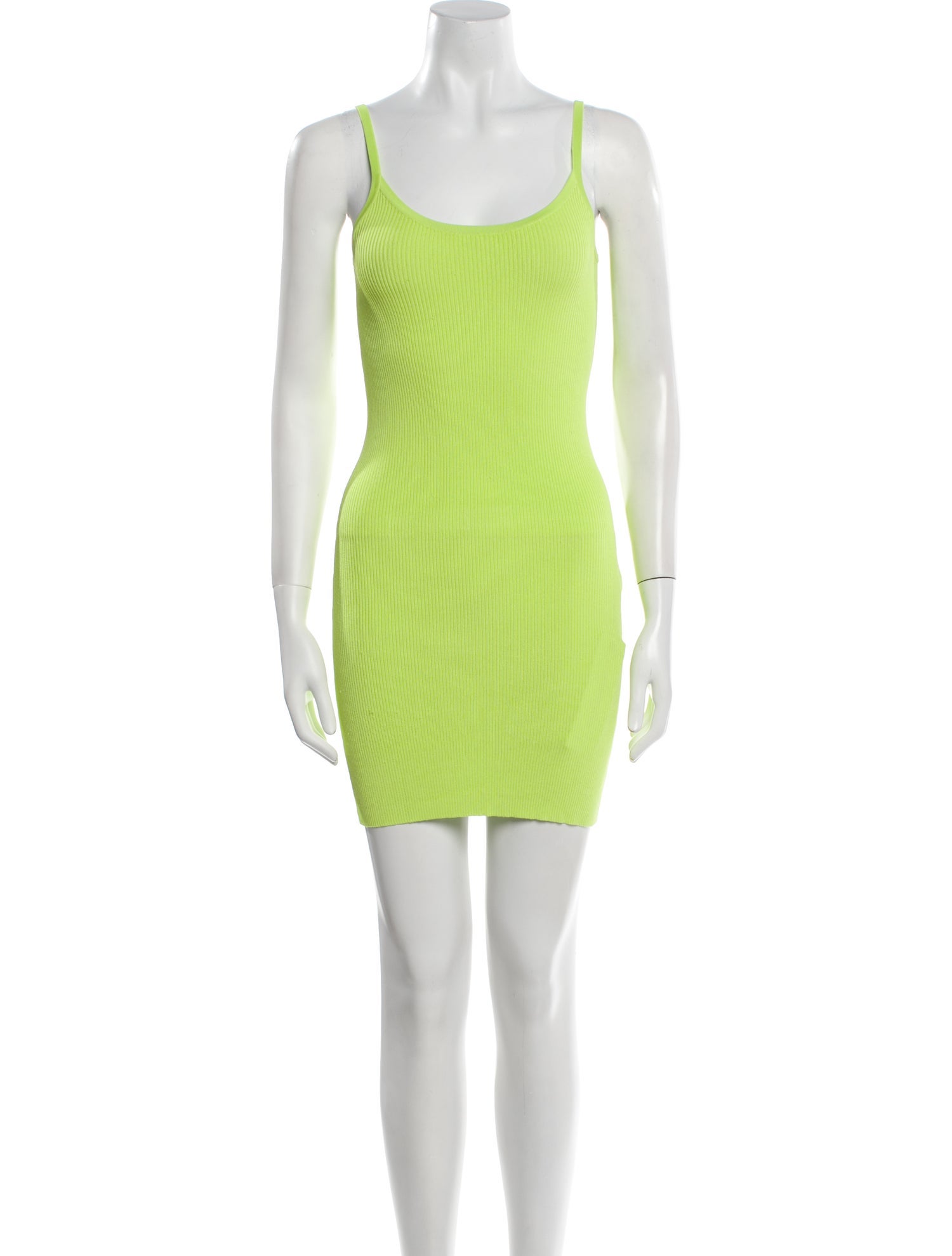 LAPOINTE Scoop Neck Mini Dress